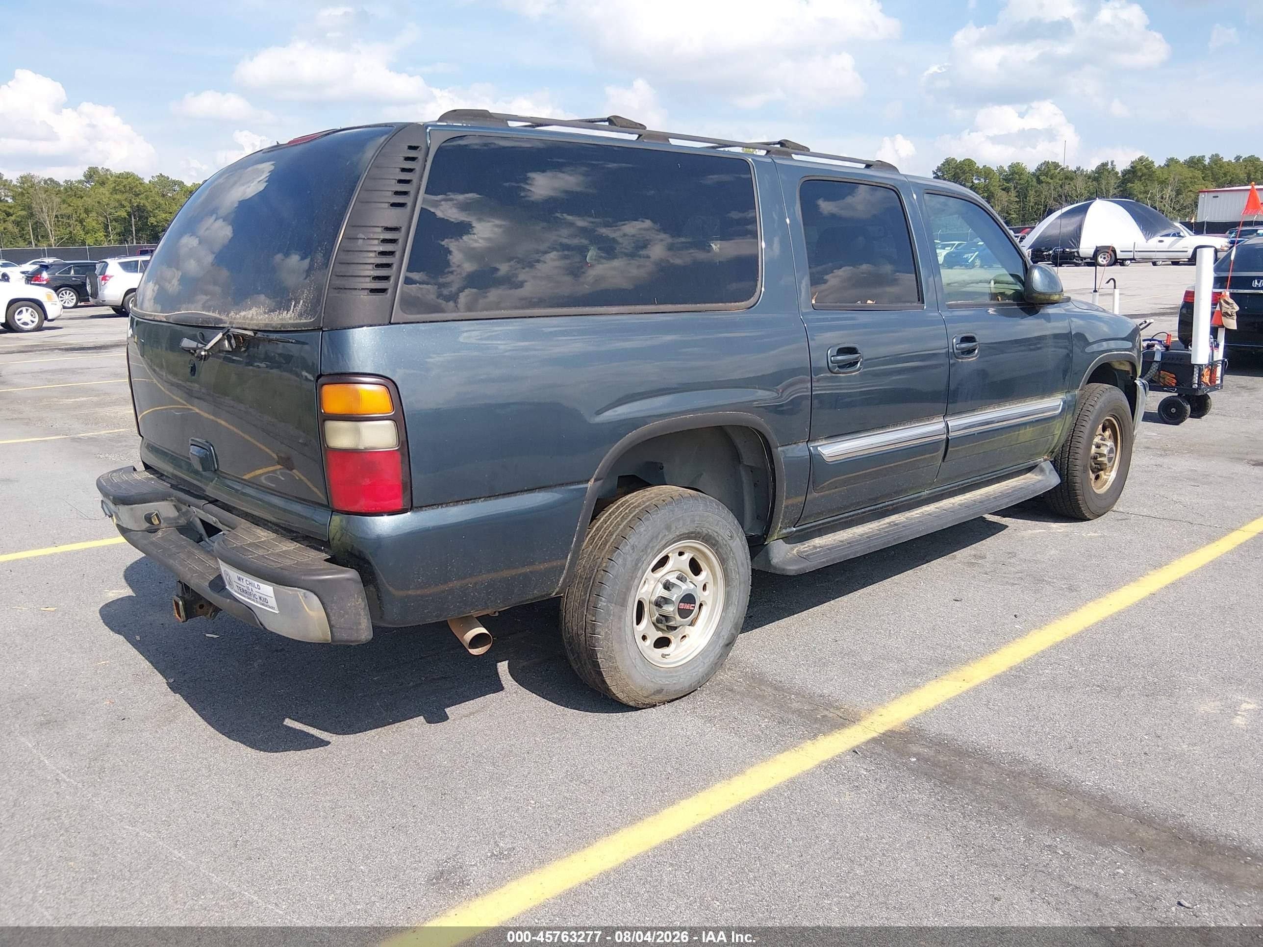 2004 Gmc Yukon Xl 2500 Slt Blue vin: 3GKGK26G44G163488