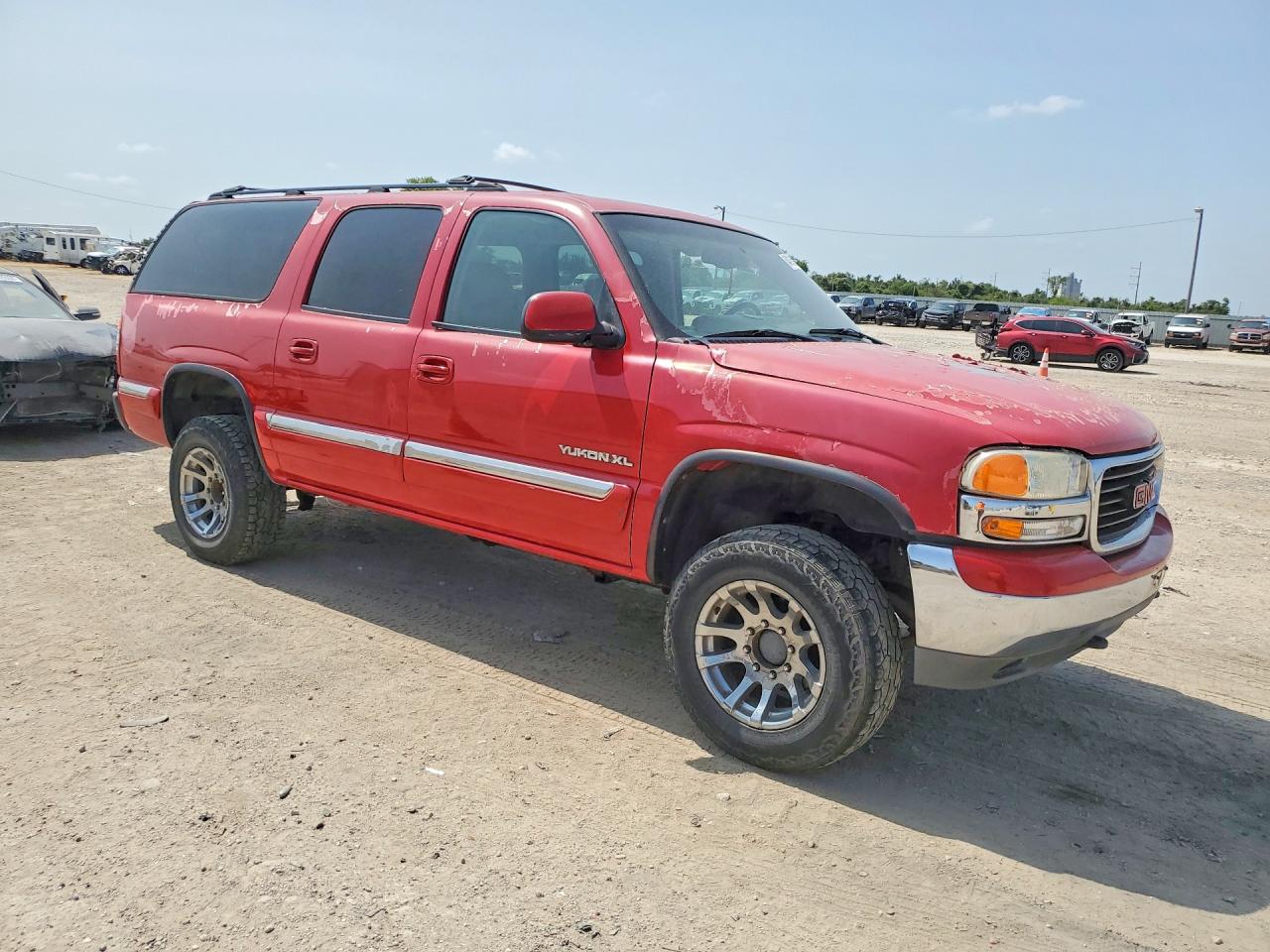 2001 Gmc Yukon Xl K2500 Red vin: 3GKGK26U41G265679
