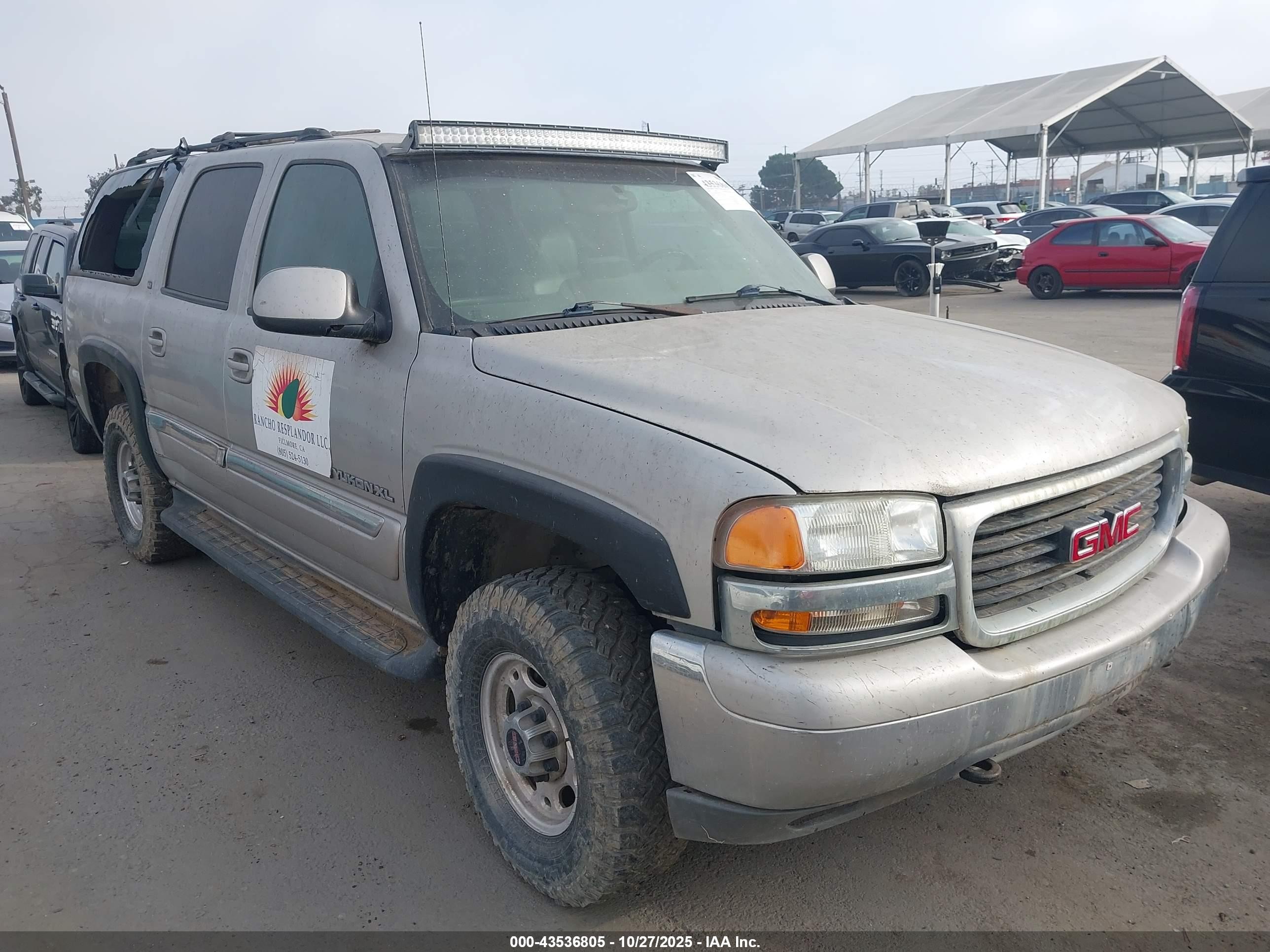 2004 Gmc Yukon Xl 2500 Slt Gray vin: 3GKGK26U44G170768