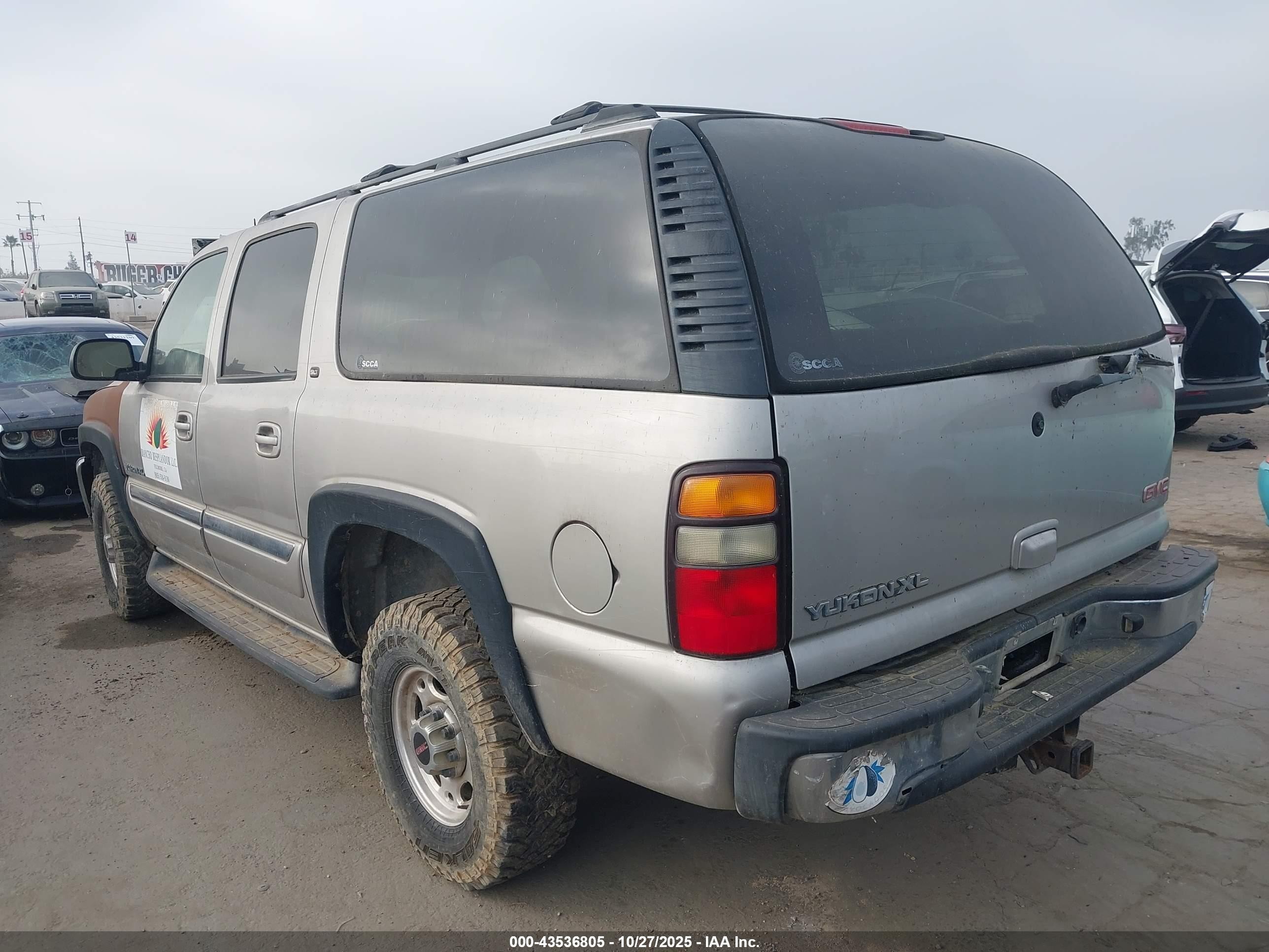 2004 Gmc Yukon Xl 2500 Slt Gray vin: 3GKGK26U44G170768