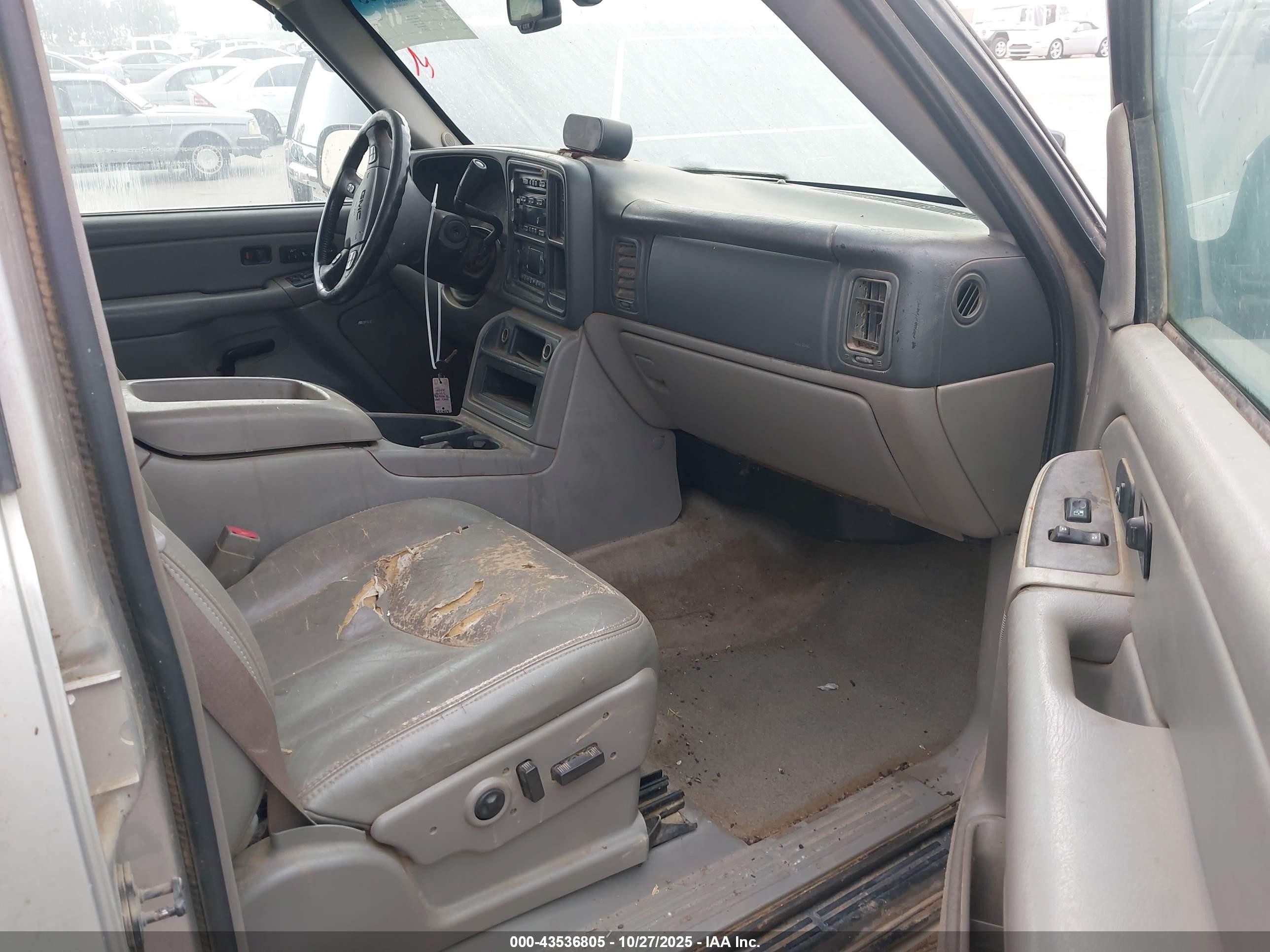 2004 Gmc Yukon Xl 2500 Slt Gray vin: 3GKGK26U44G170768
