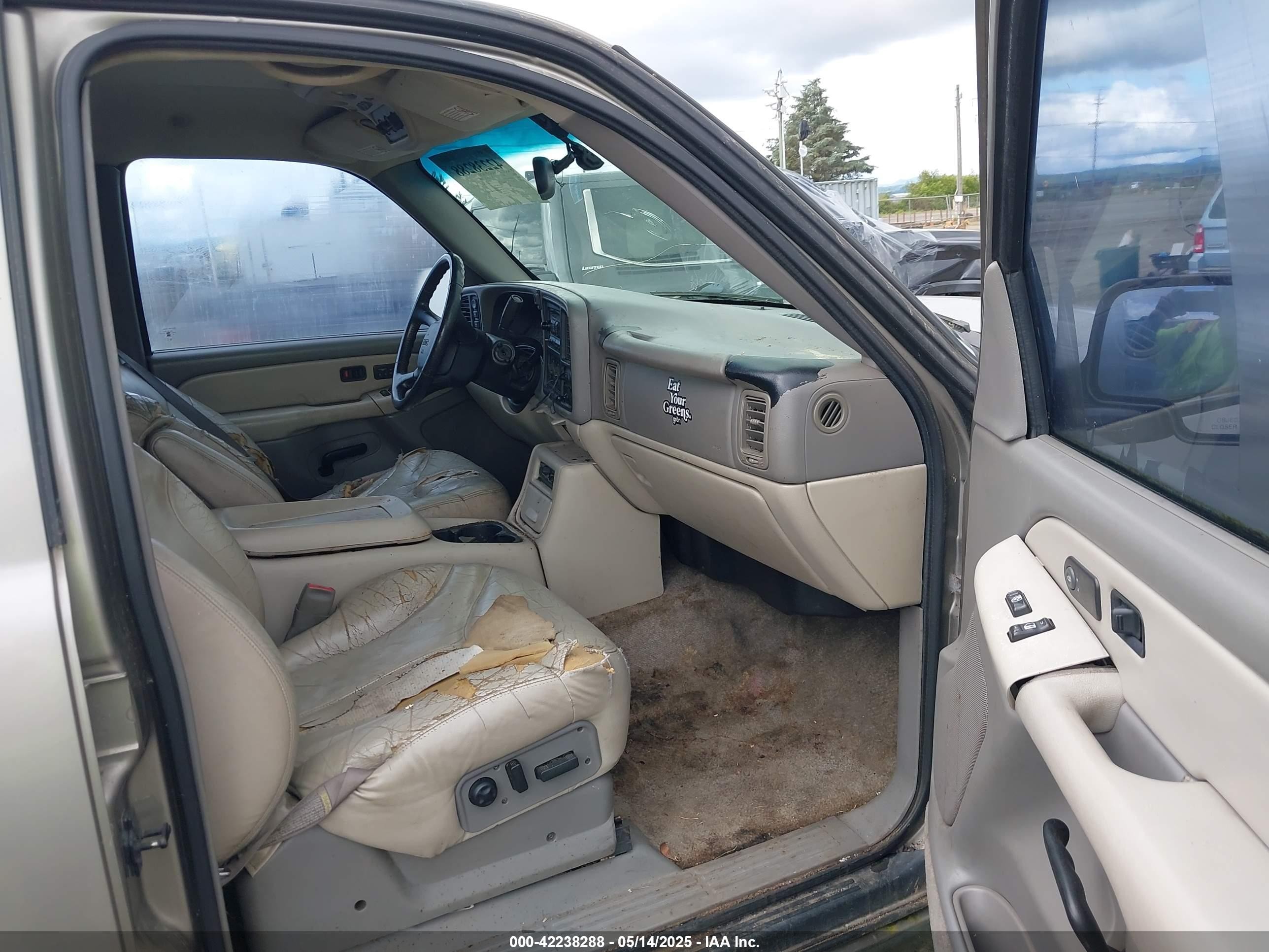 2000 Gmc Yukon Xl 2500 Slt Brown vin: 3GKGK26U5YG203511