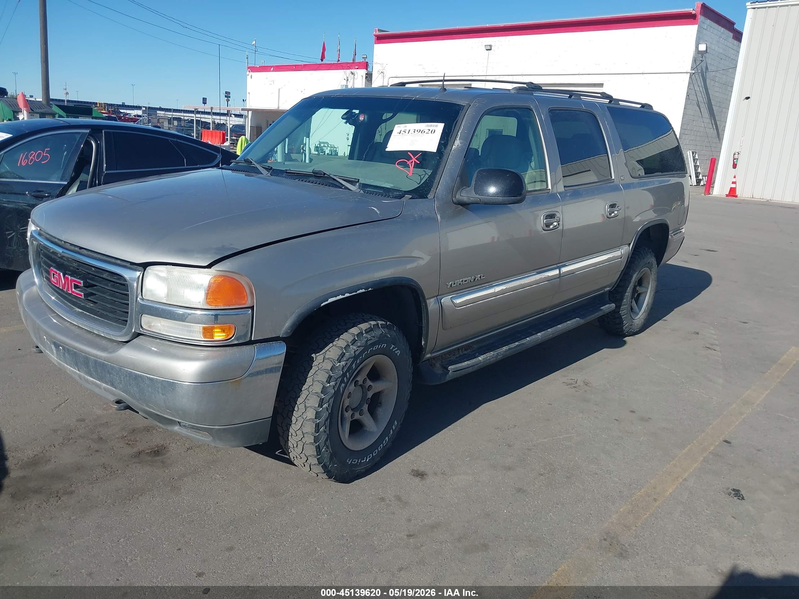 2002 Gmc Yukon Xl 2500 Slt Коричневый vin: 3GKGK26U72G187092
