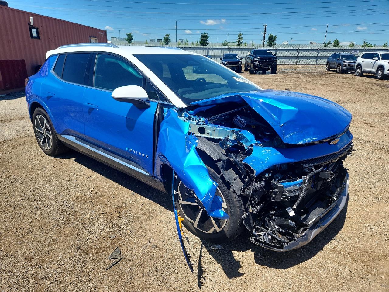 2024 Chevrolet Equinox 2lt Blue vin: 3GN7DLRP1RS254656