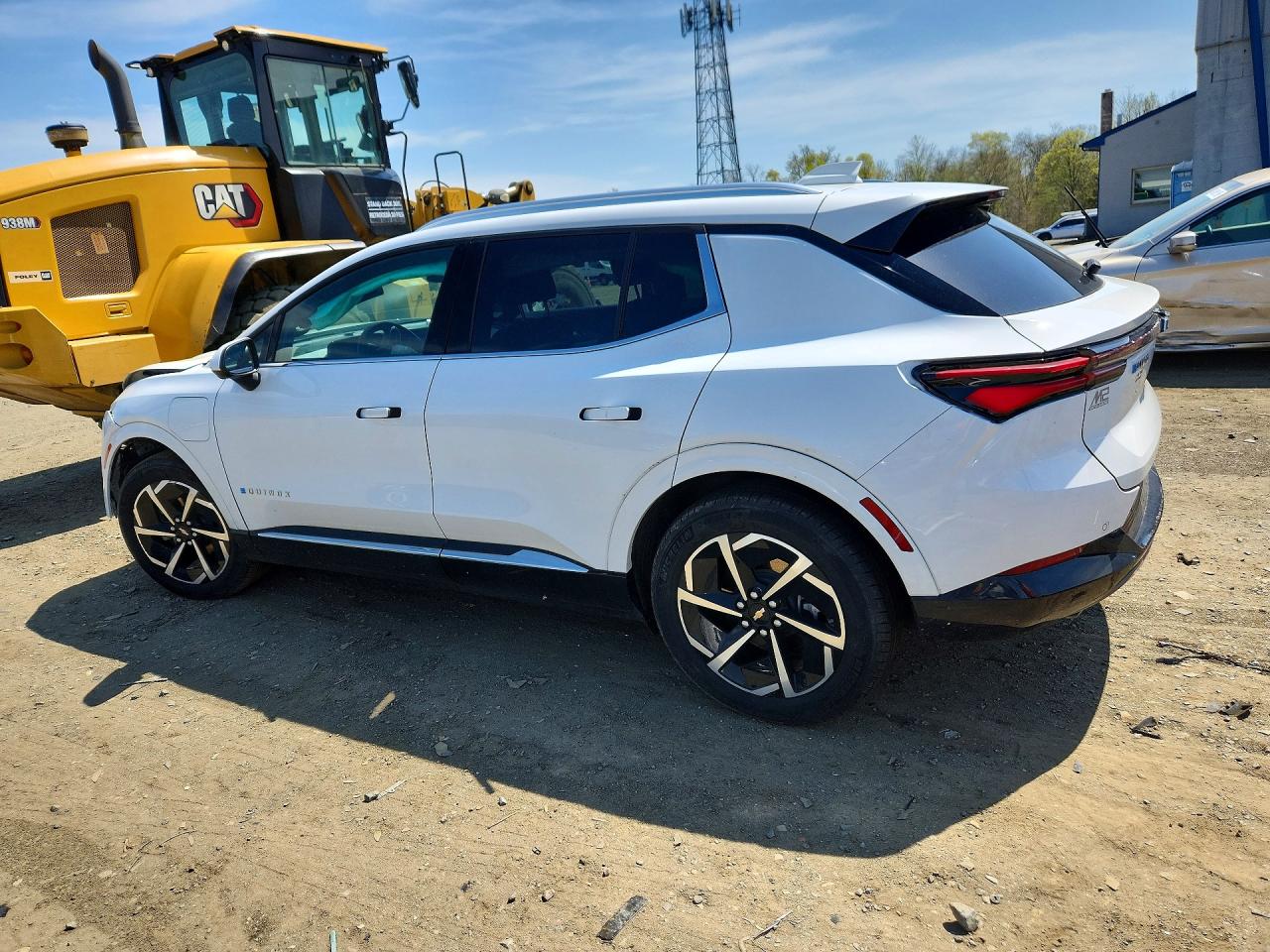 2025 Chevrolet Equinox Lt White vin: 3GN7DLRP8SS114965