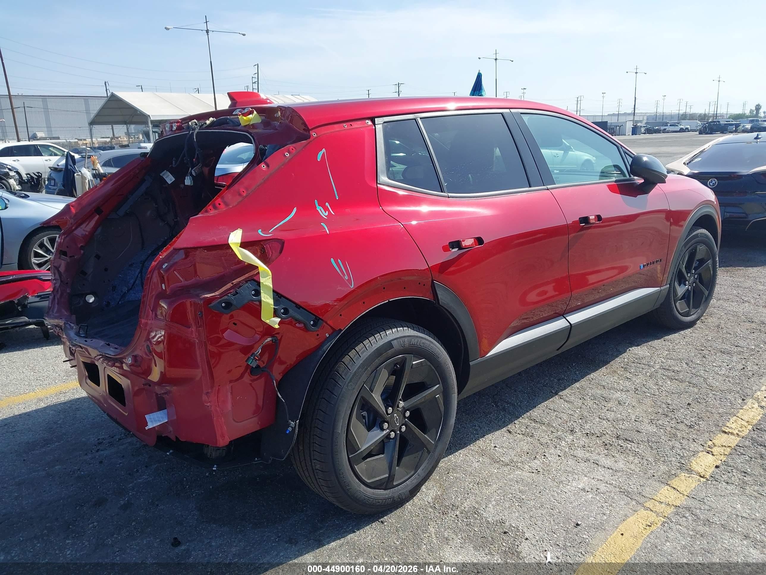 2026 Chevrolet Equinox Ev Lt 1, Fwd Темно-бордовый vin: 3GN7DMRRXTS134126