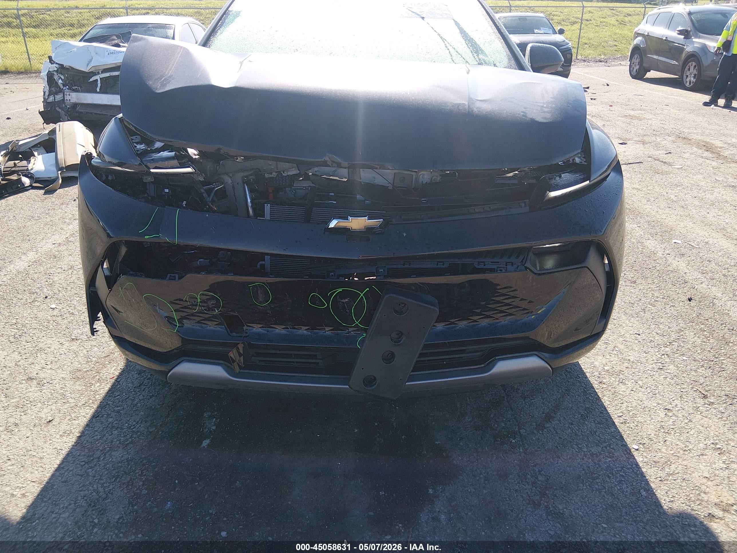 2025 Chevrolet Equinox Ev Lt 2 Черный vin: 3GN7DNRPXSS239025