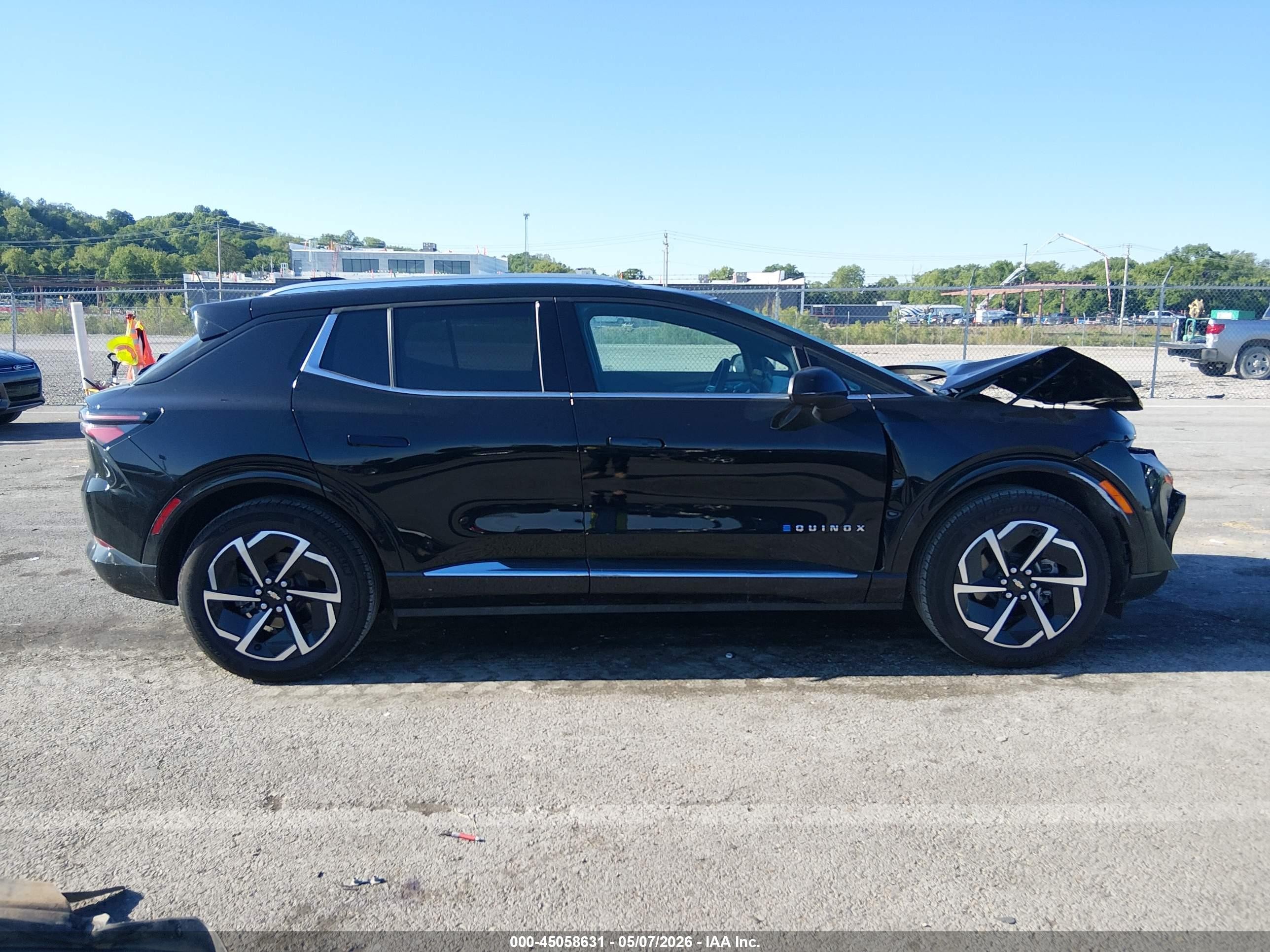 2025 Chevrolet Equinox Ev Lt 2 Черный vin: 3GN7DNRPXSS239025