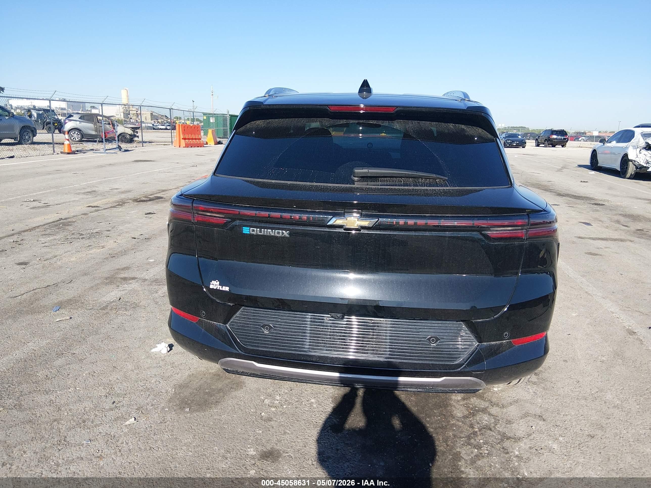 2025 Chevrolet Equinox Ev Lt 2 Черный vin: 3GN7DNRPXSS239025
