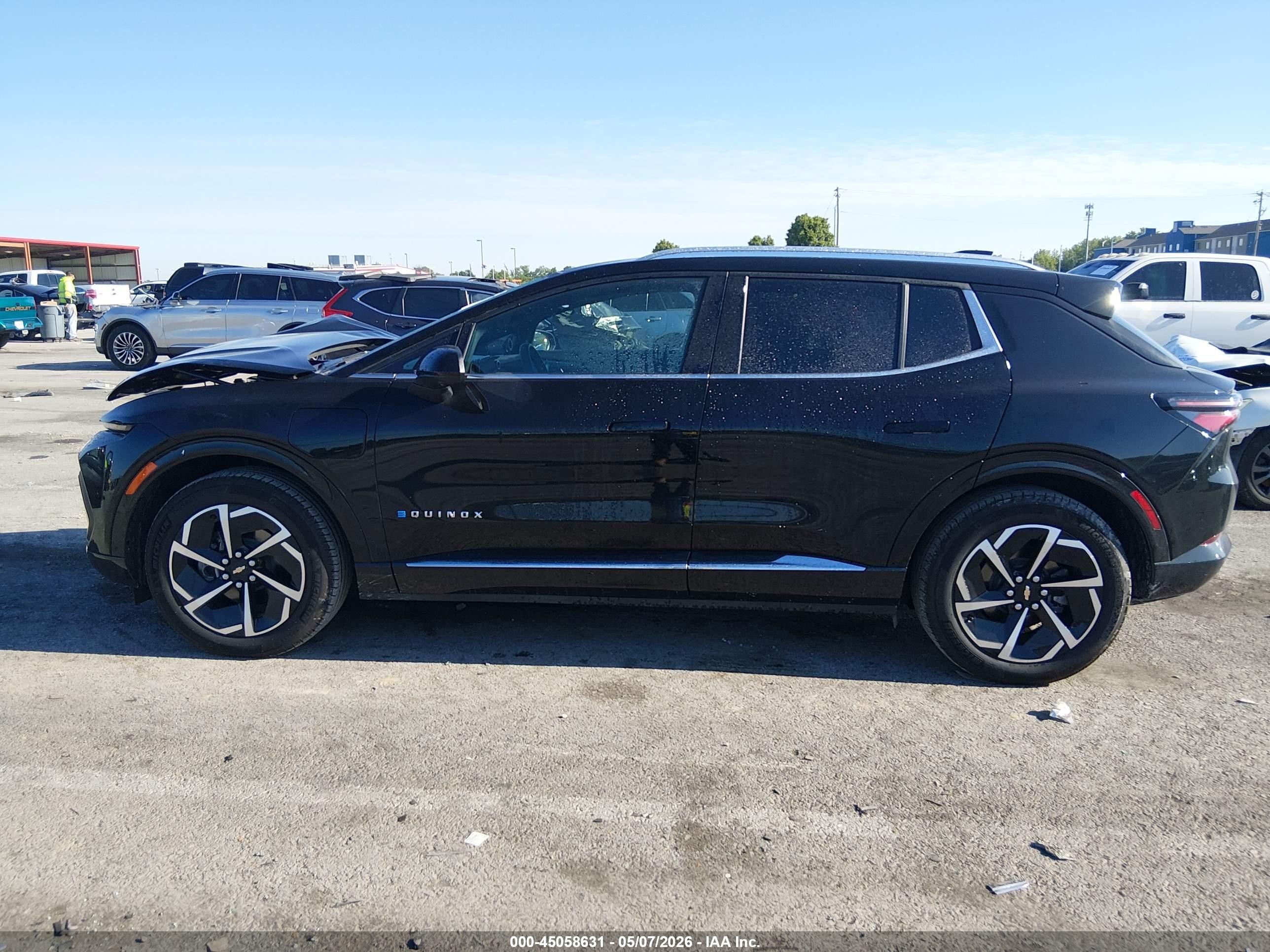 2025 Chevrolet Equinox Ev Lt 2 Черный vin: 3GN7DNRPXSS239025