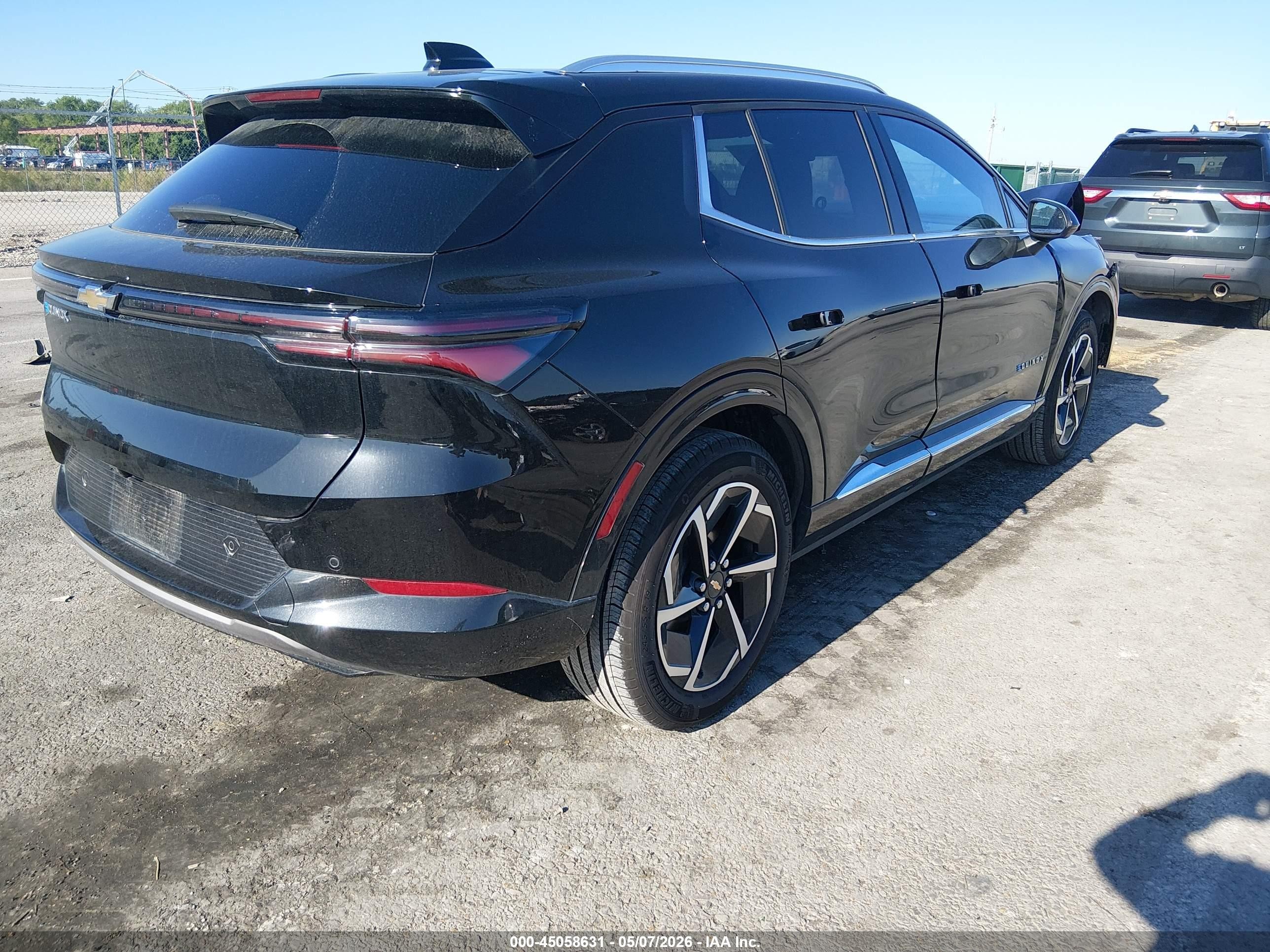 2025 Chevrolet Equinox Ev Lt 2 Черный vin: 3GN7DNRPXSS239025