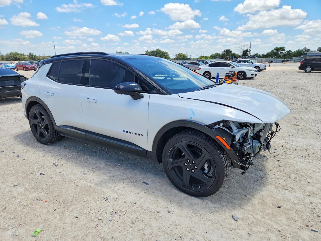 2024 Chevrolet Equinox 2rs White vin: 3GN7DSRP1RS263478