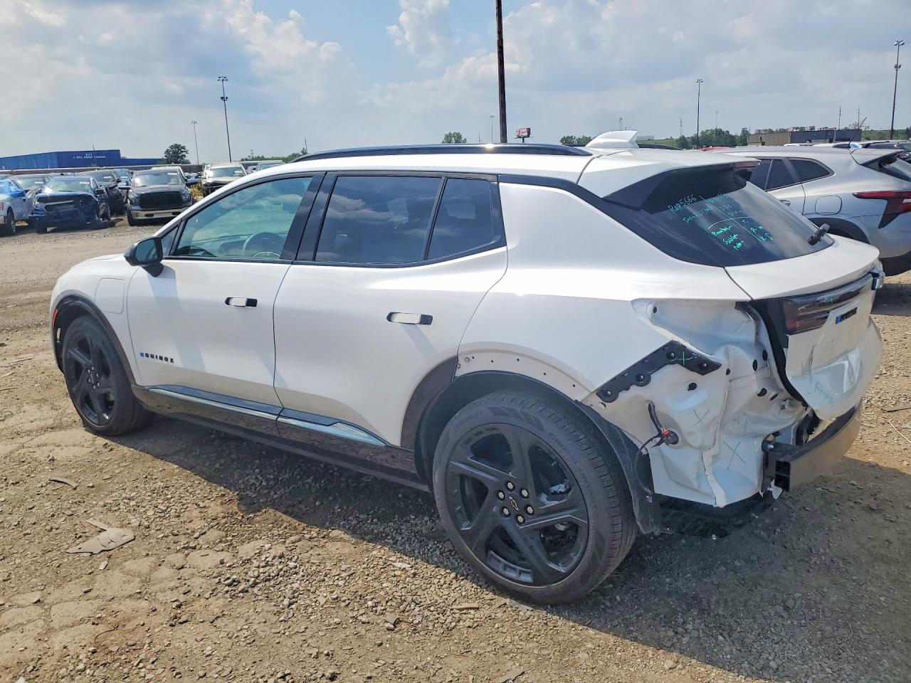 2025 Chevrolet Equinox Rs White vin: 3GN7DSRP1SS225710
