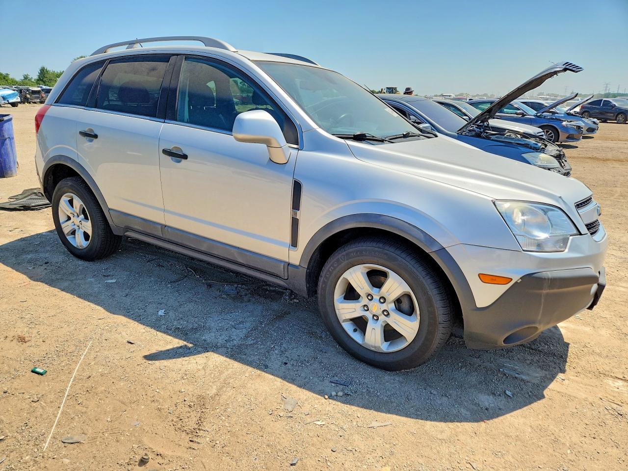 2013 Chevrolet Captiva Ls Silver vin: 3GNAL1EK5DS593548
