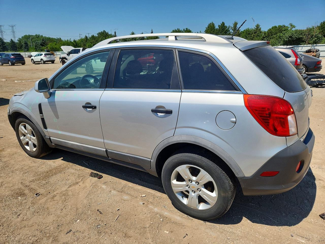 2013 Chevrolet Captiva Ls Silver vin: 3GNAL1EK5DS593548