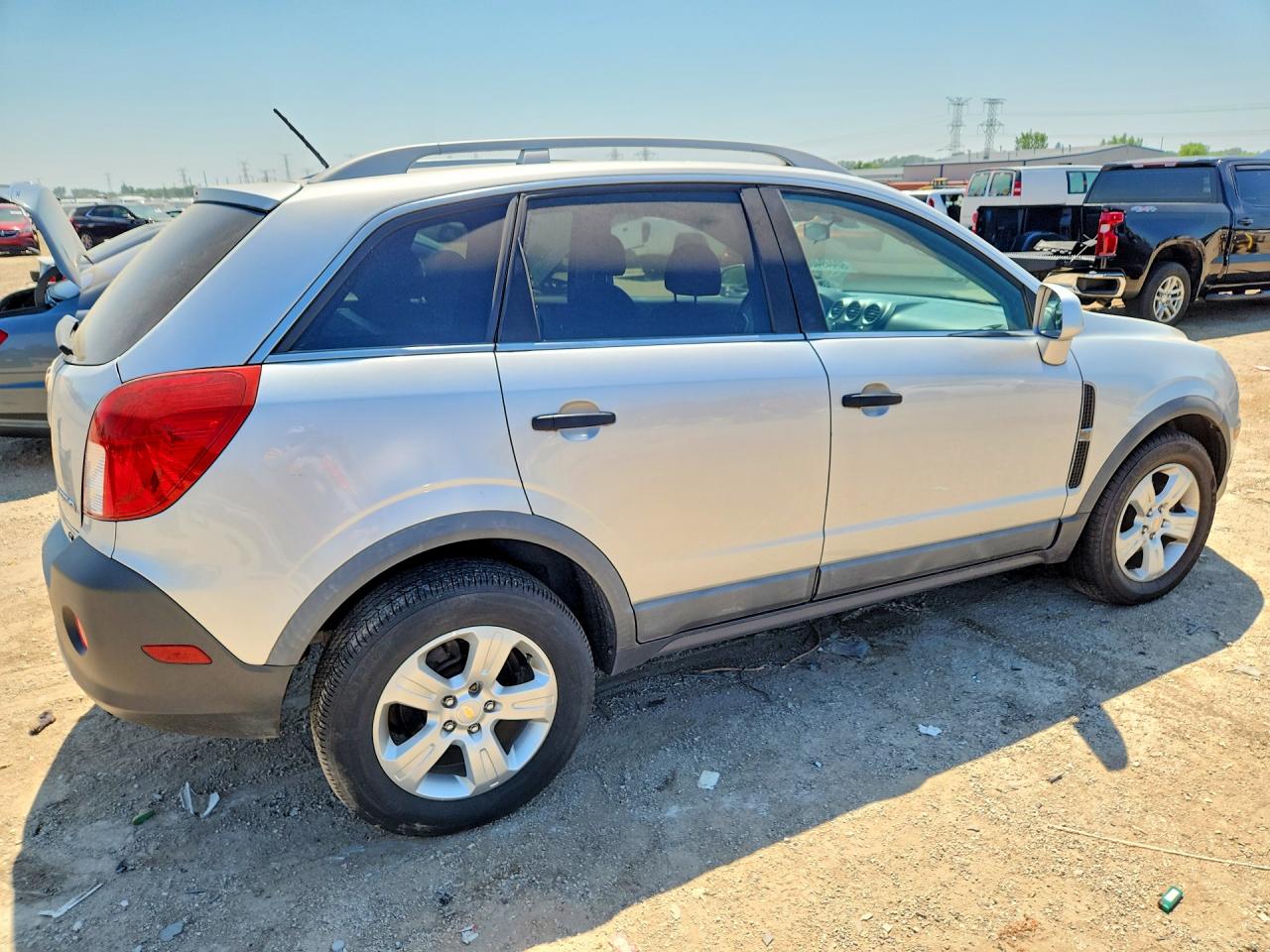 2013 Chevrolet Captiva Ls Silver vin: 3GNAL1EK5DS593548