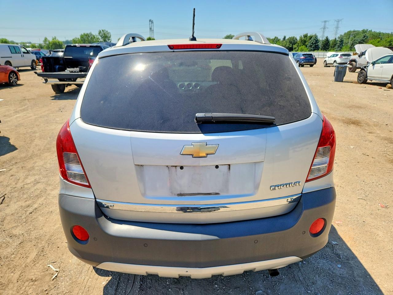 2013 Chevrolet Captiva Ls Silver vin: 3GNAL1EK5DS593548