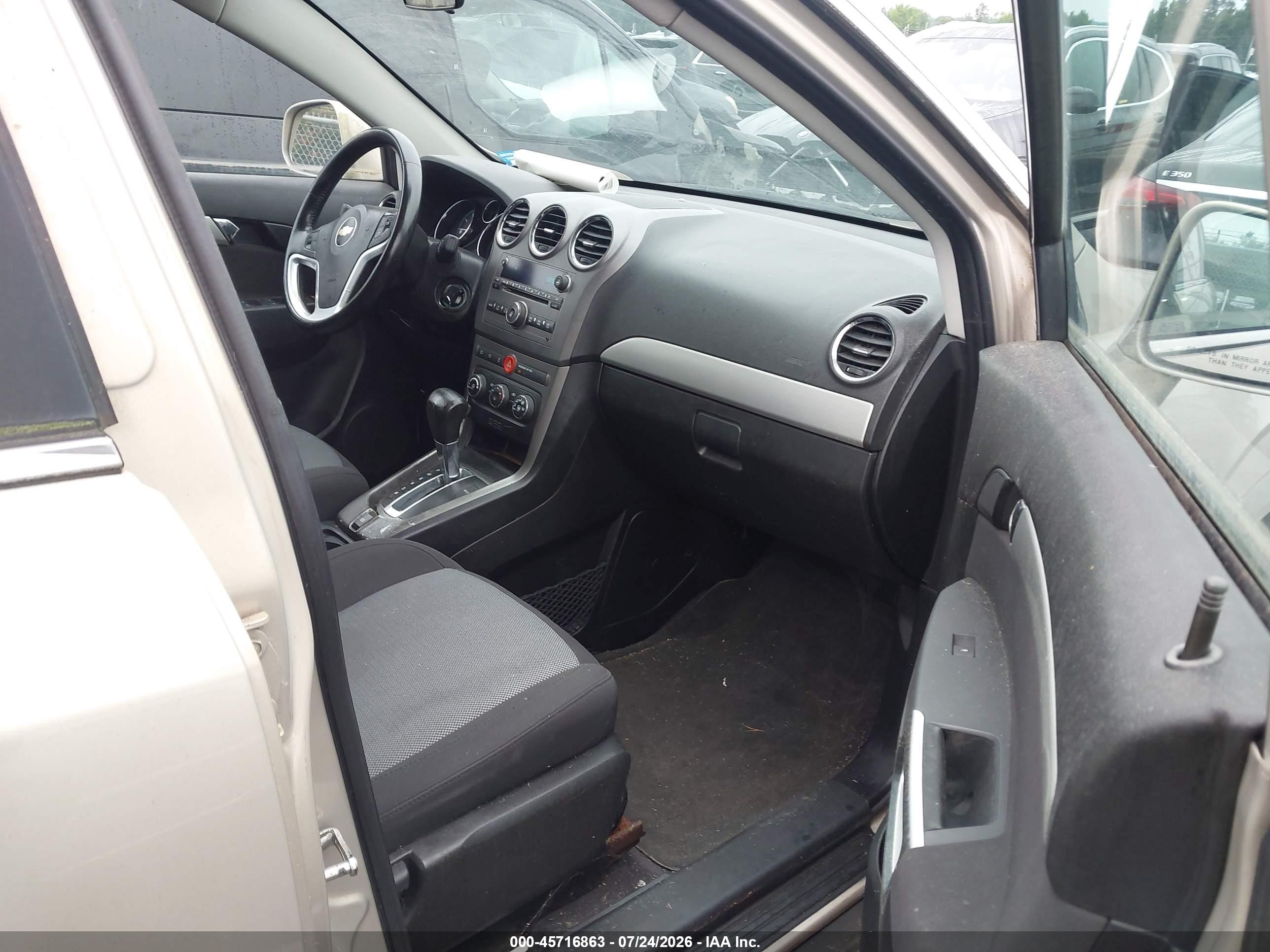 2012 Chevrolet Captiva Sport 2ls Beige vin: 3GNAL2EK0CS520463
