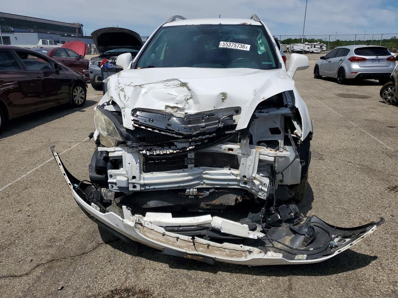 2012 Chevrolet Captiva Sport White vin: 3GNAL2EK0CS599648