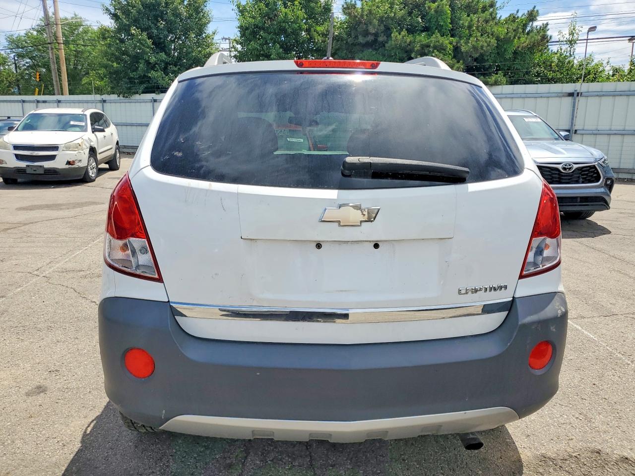 2012 Chevrolet Captiva Sport White vin: 3GNAL2EK0CS599648