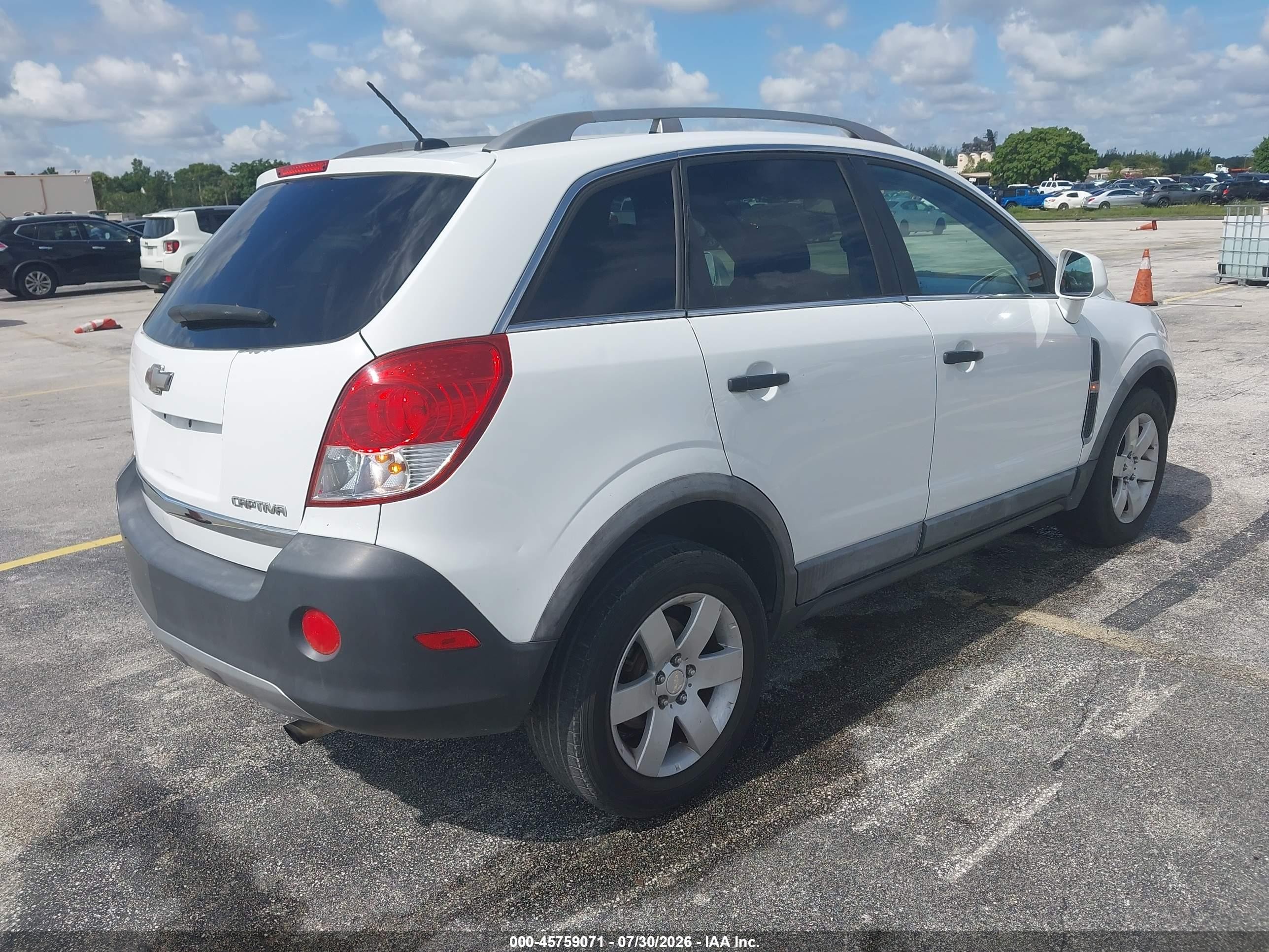 2012 Chevrolet Captiva Sport 2ls White vin: 3GNAL2EK0CS640845