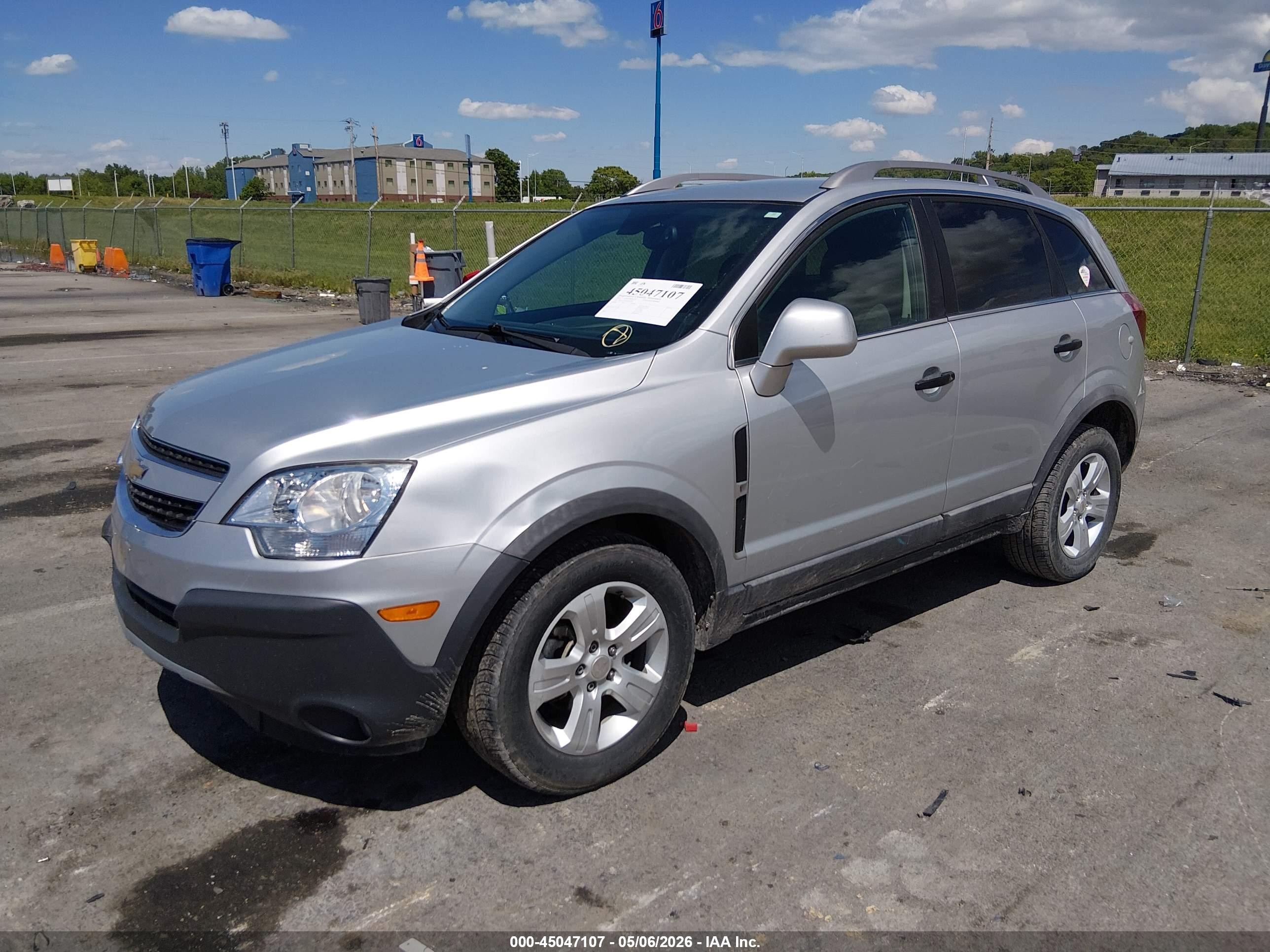 2013 Chevrolet Captiva Sport 2ls Gray vin: 3GNAL2EK0DS533893