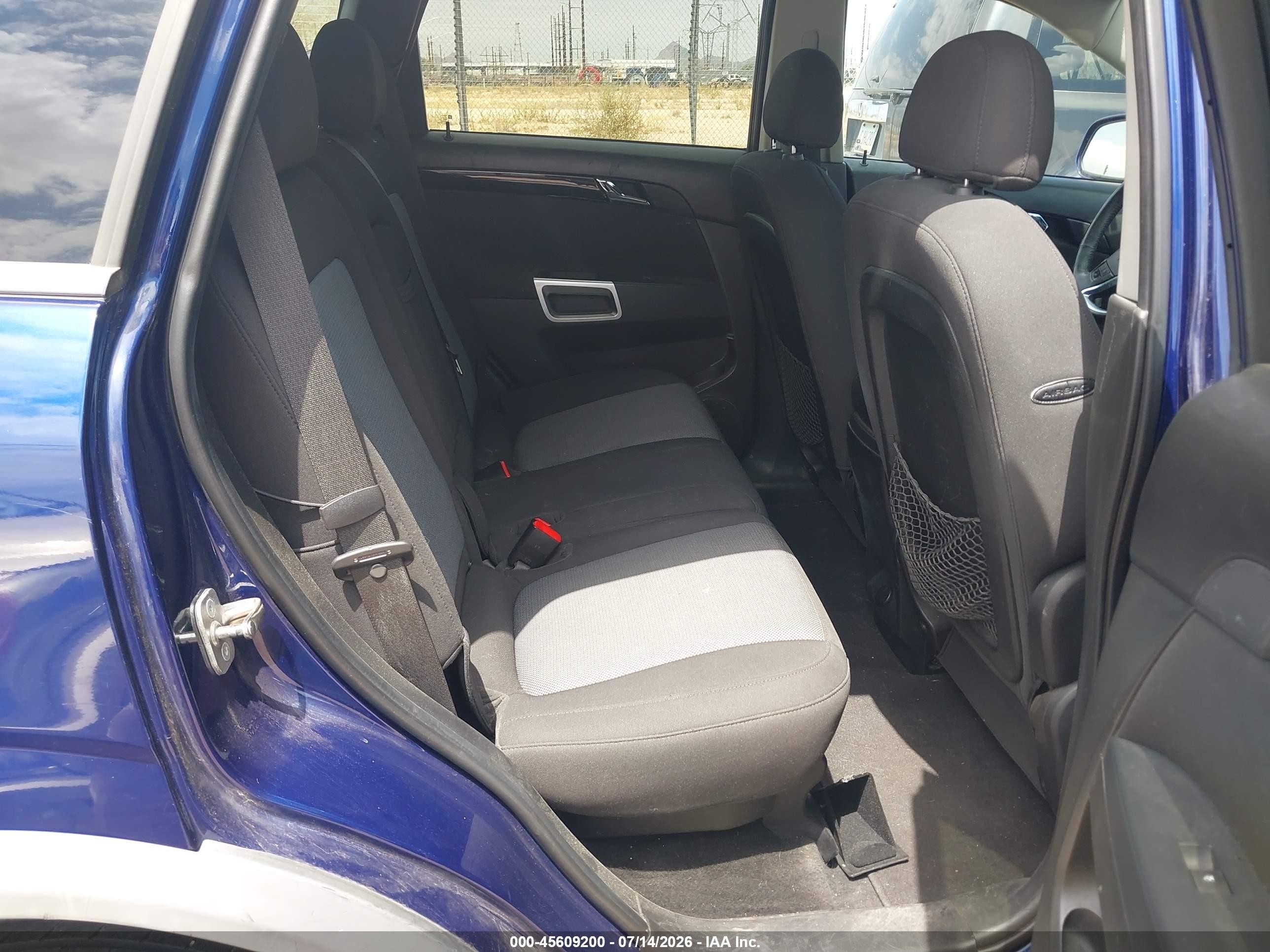 2013 Chevrolet Captiva Sport Fleet Ls Blue vin: 3GNAL2EK0DS582205