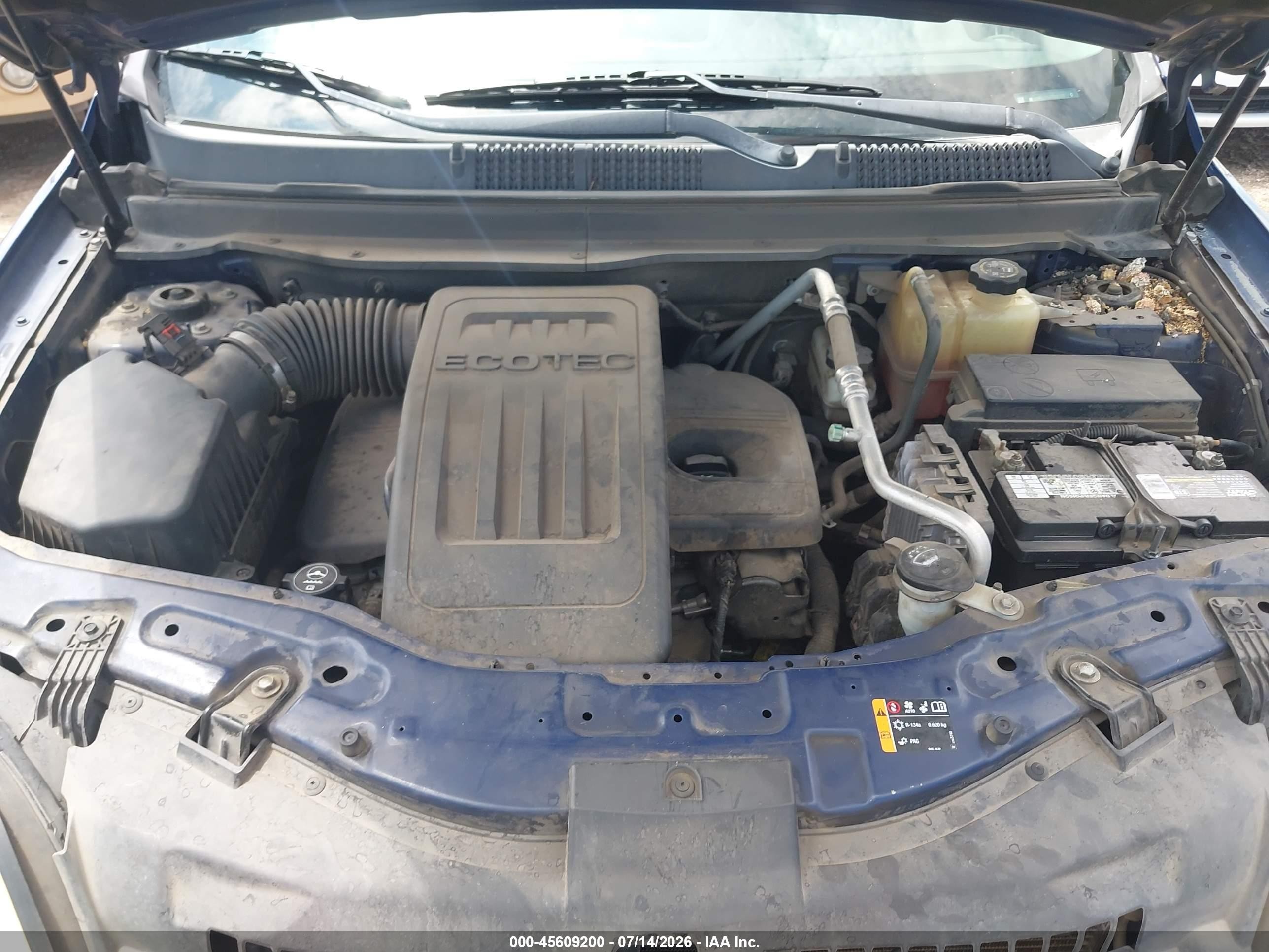 2013 Chevrolet Captiva Sport Fleet Ls Blue vin: 3GNAL2EK0DS582205