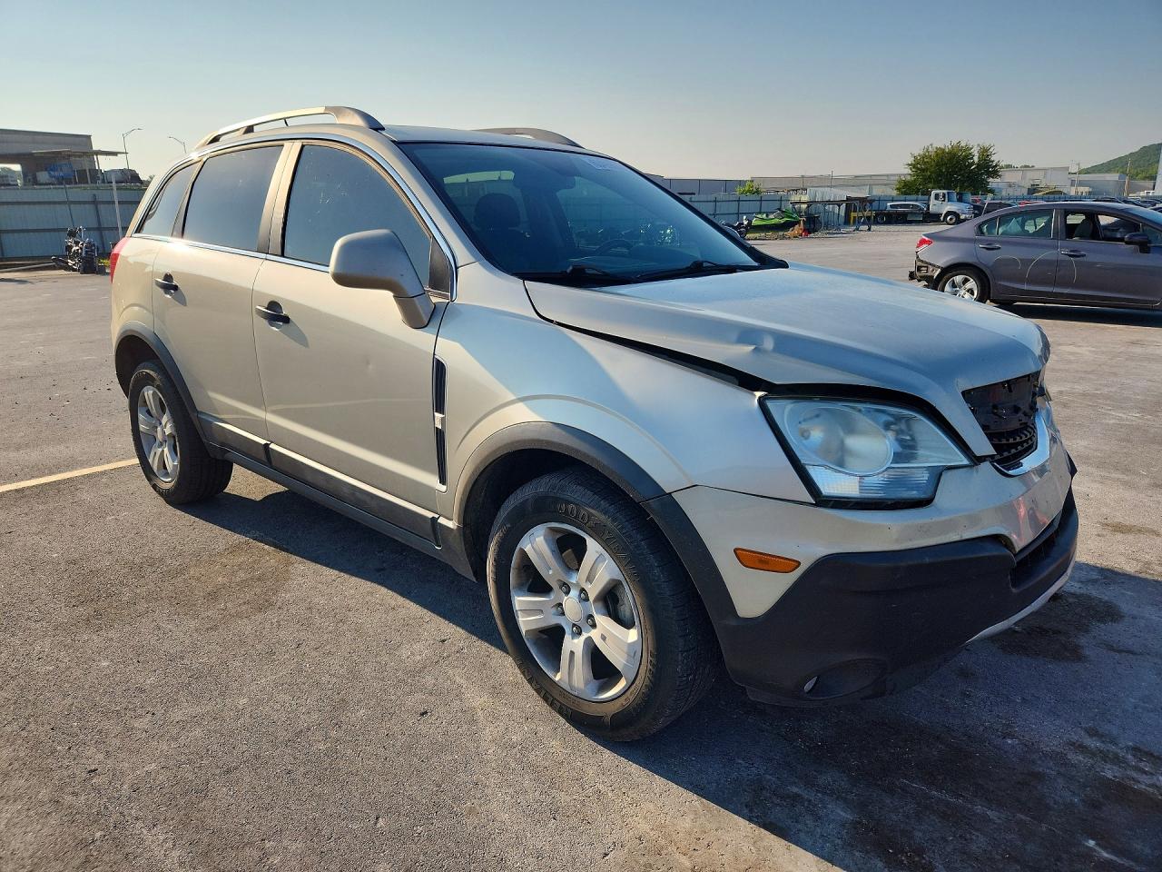 2013 Chevrolet Captiva Ls Silver vin: 3GNAL2EK0DS641432