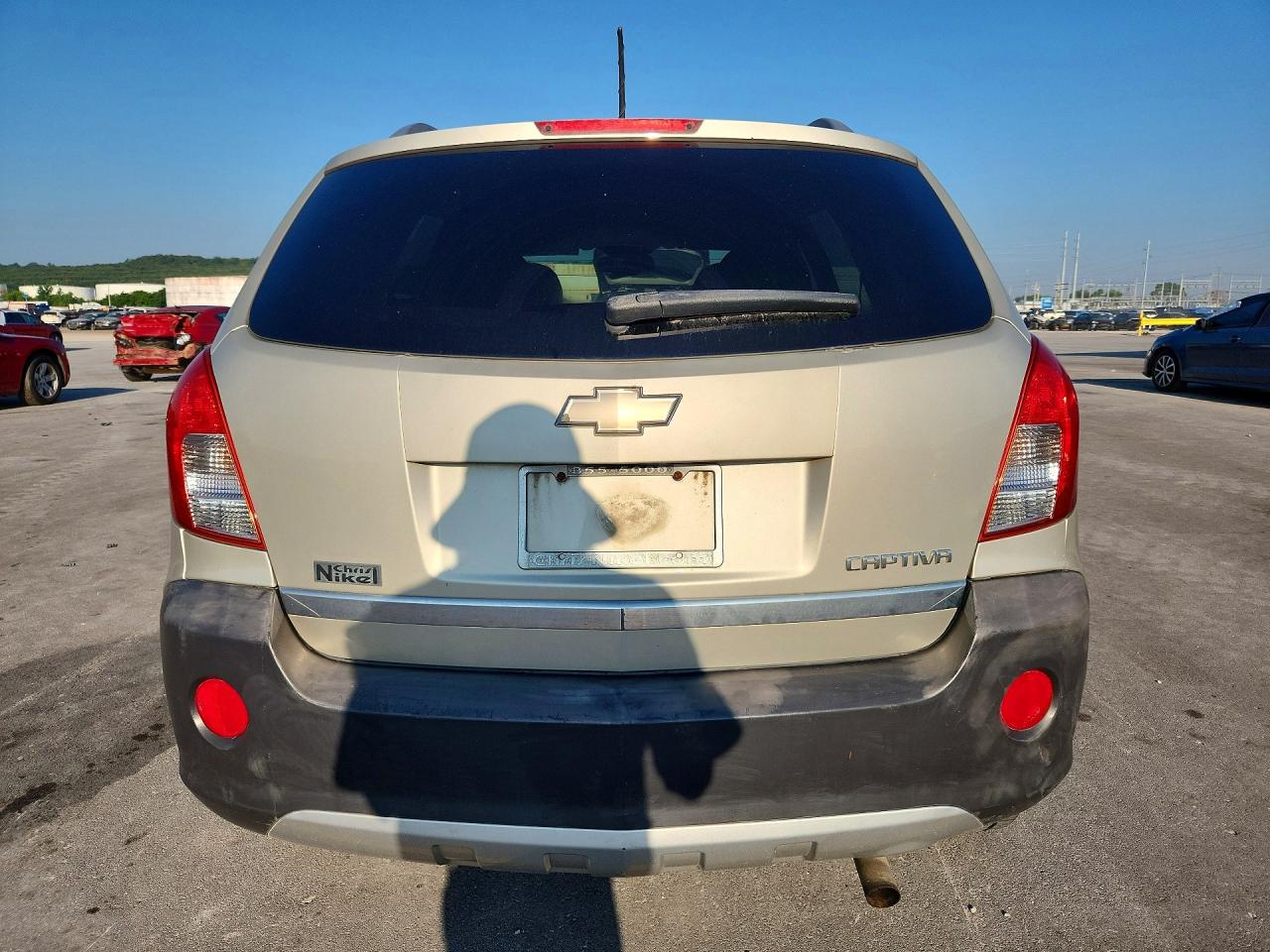 2013 Chevrolet Captiva Ls Silver vin: 3GNAL2EK0DS641432