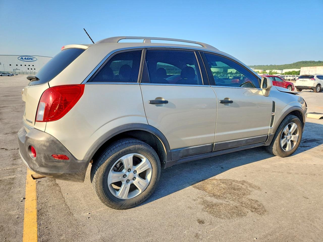 2013 Chevrolet Captiva Ls Silver vin: 3GNAL2EK0DS641432
