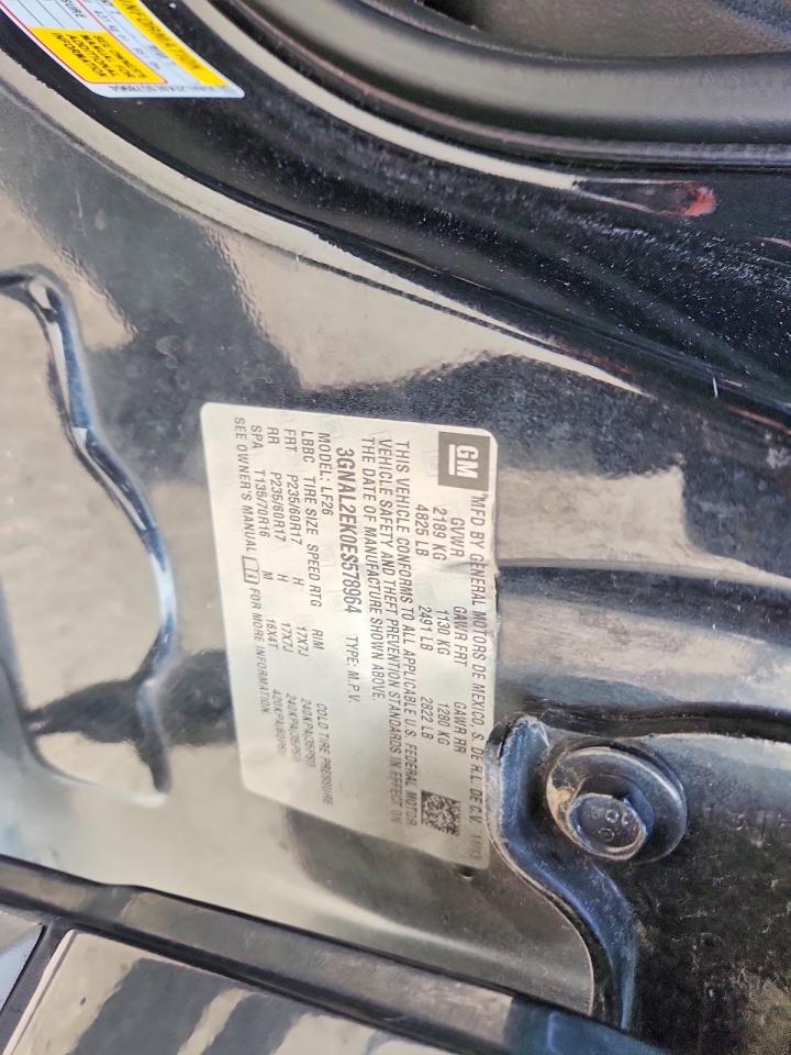 2014 Chevrolet Captiva Ls Черный vin: 3GNAL2EK0ES578964