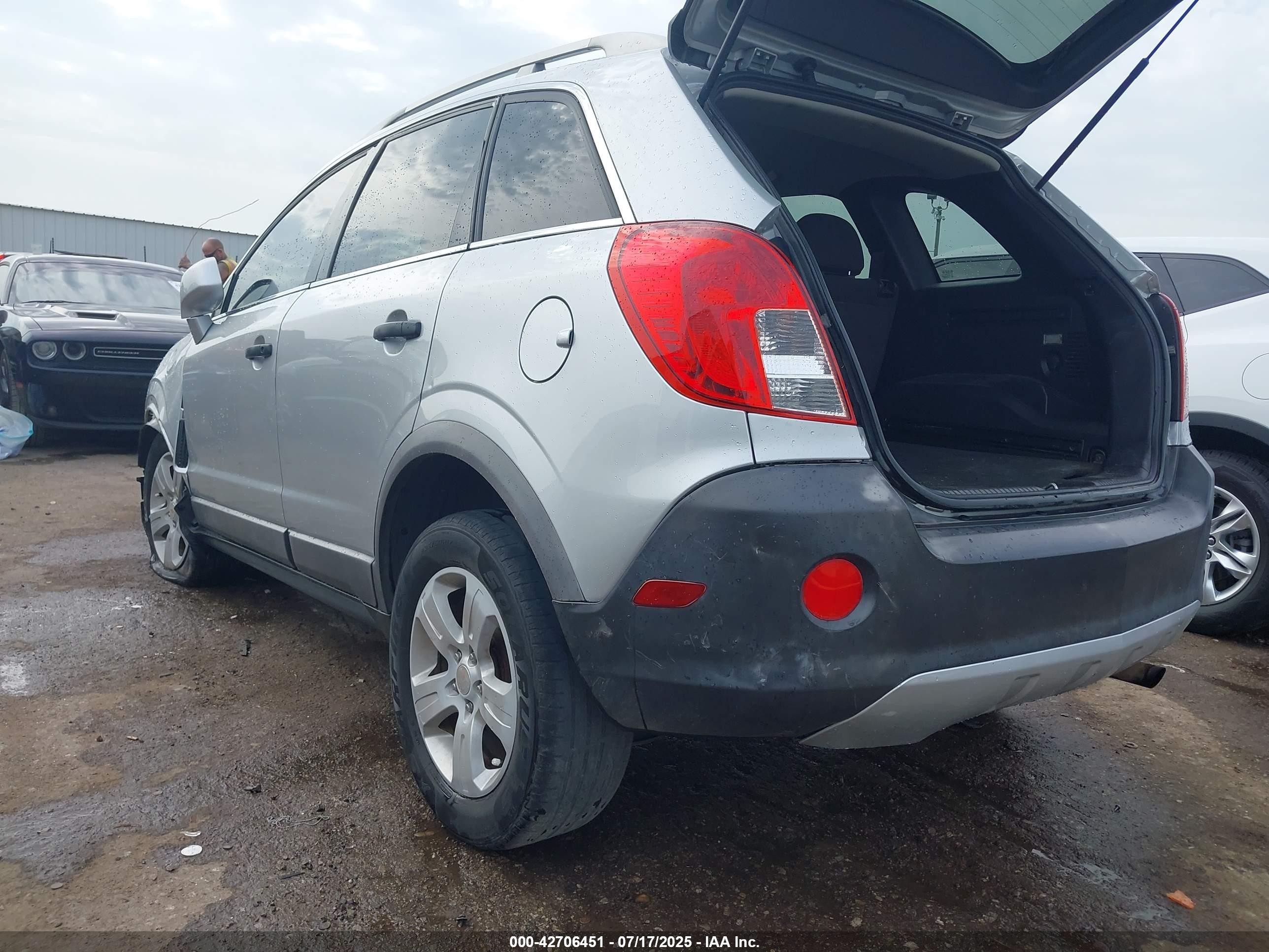 2014 Chevrolet Captiva Sport 2ls Silver vin: 3GNAL2EK0ES603541