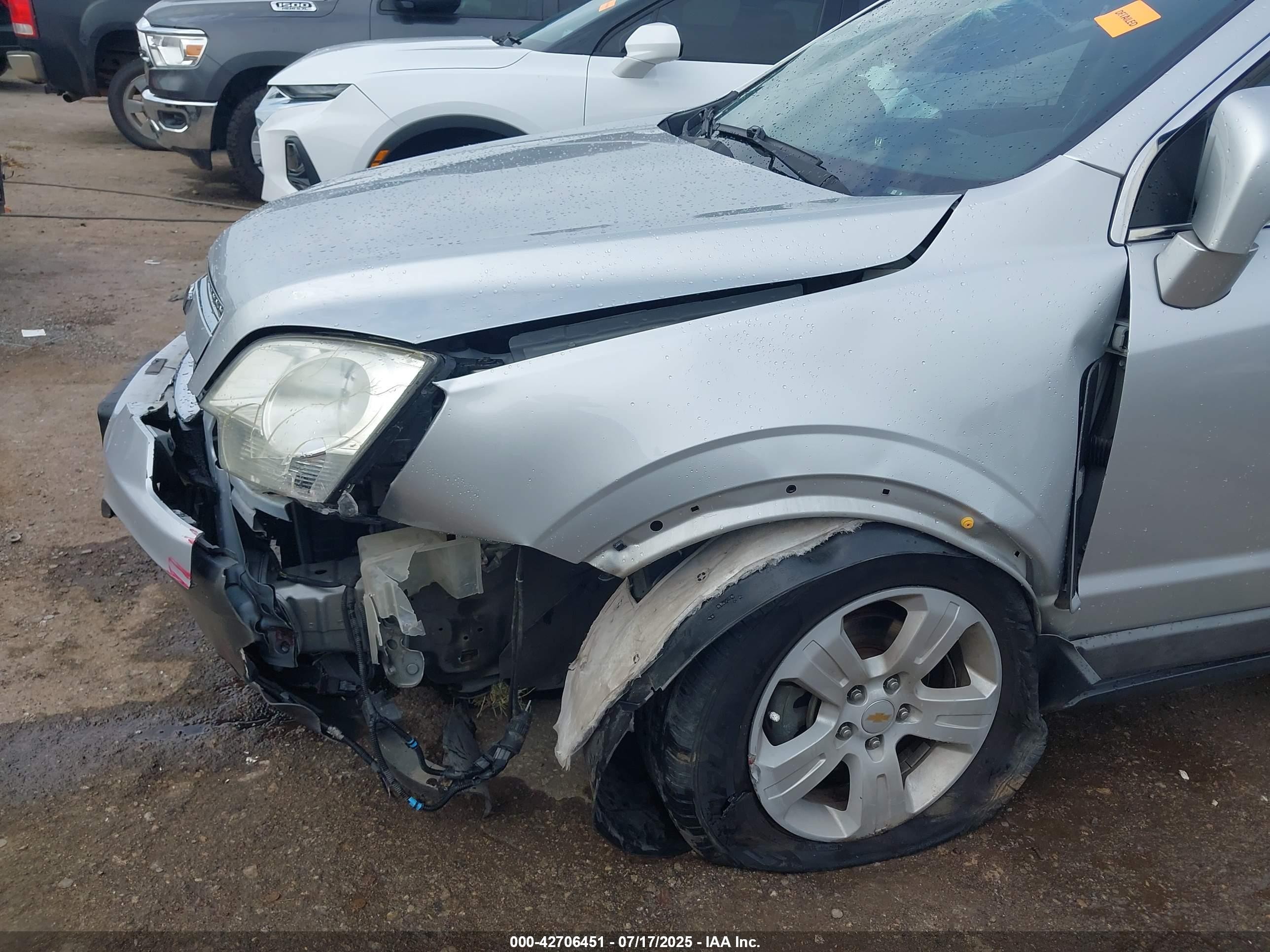 2014 Chevrolet Captiva Sport 2ls Silver vin: 3GNAL2EK0ES603541