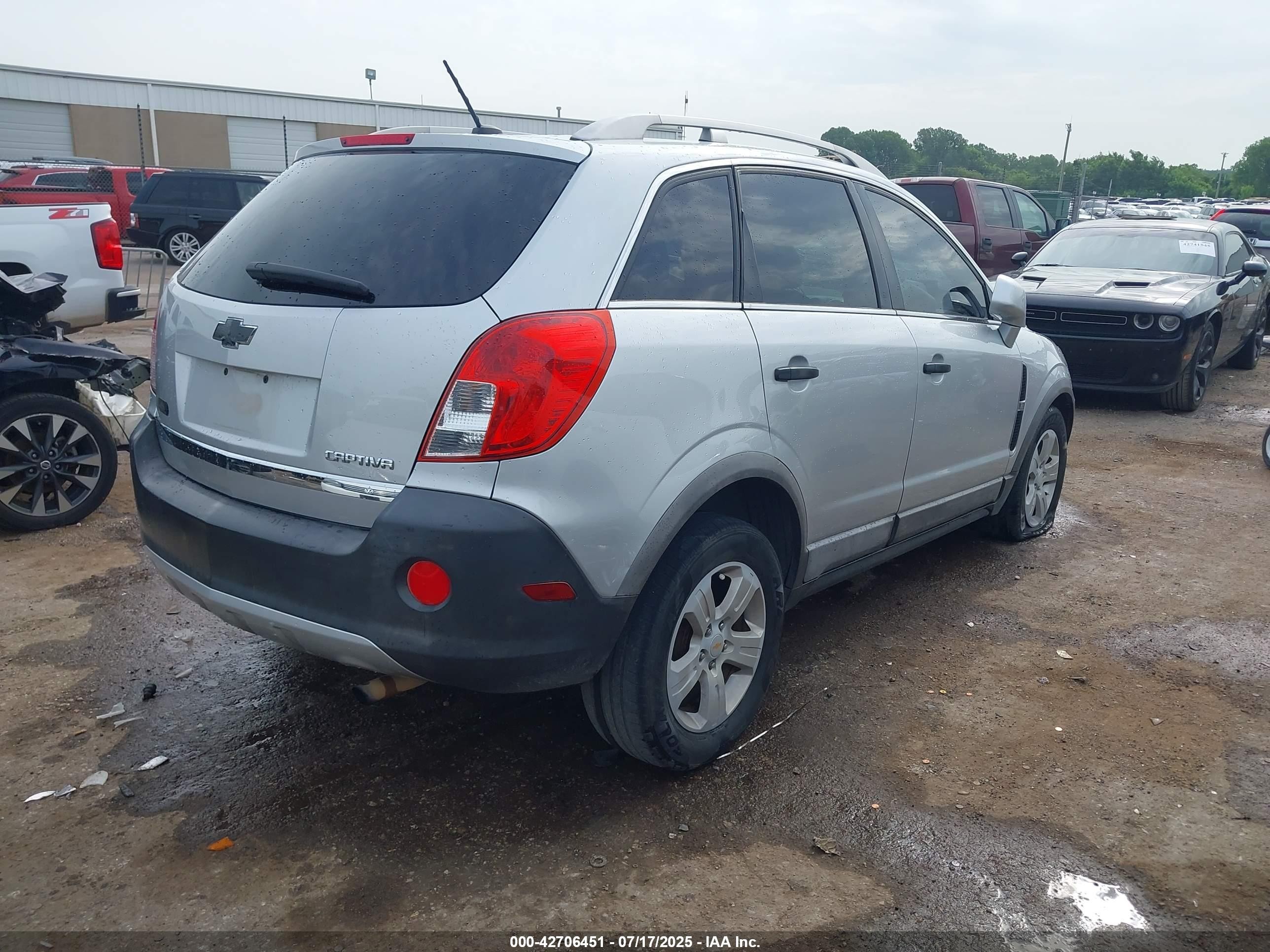 2014 Chevrolet Captiva Sport 2ls Silver vin: 3GNAL2EK0ES603541