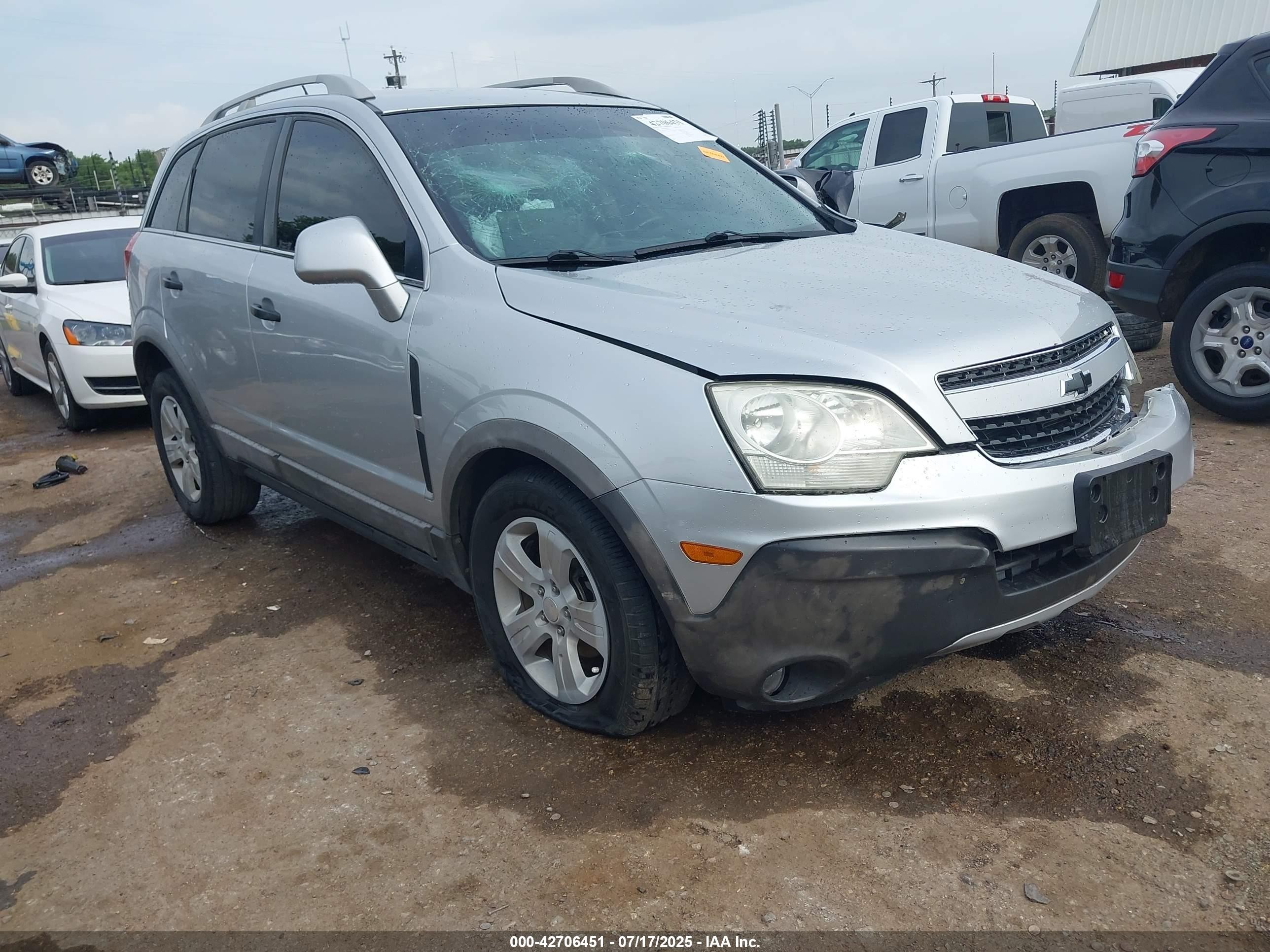2014 Chevrolet Captiva Sport 2ls Silver vin: 3GNAL2EK0ES603541