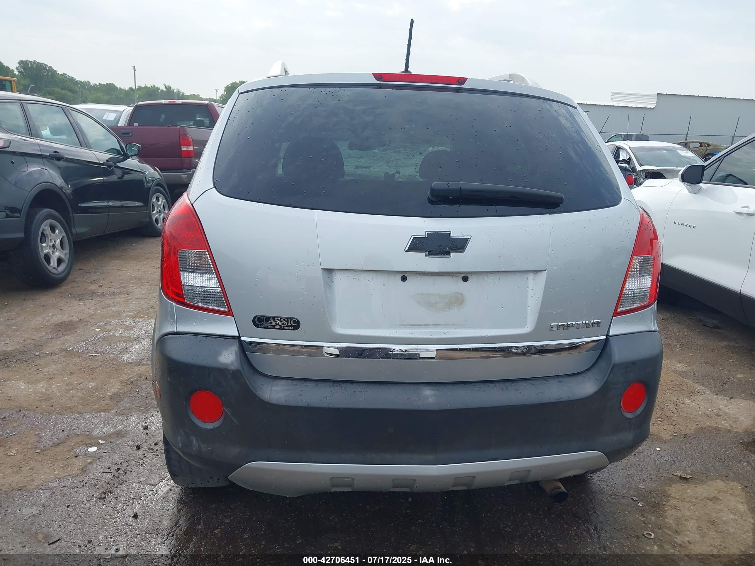 2014 Chevrolet Captiva Sport 2ls Silver vin: 3GNAL2EK0ES603541