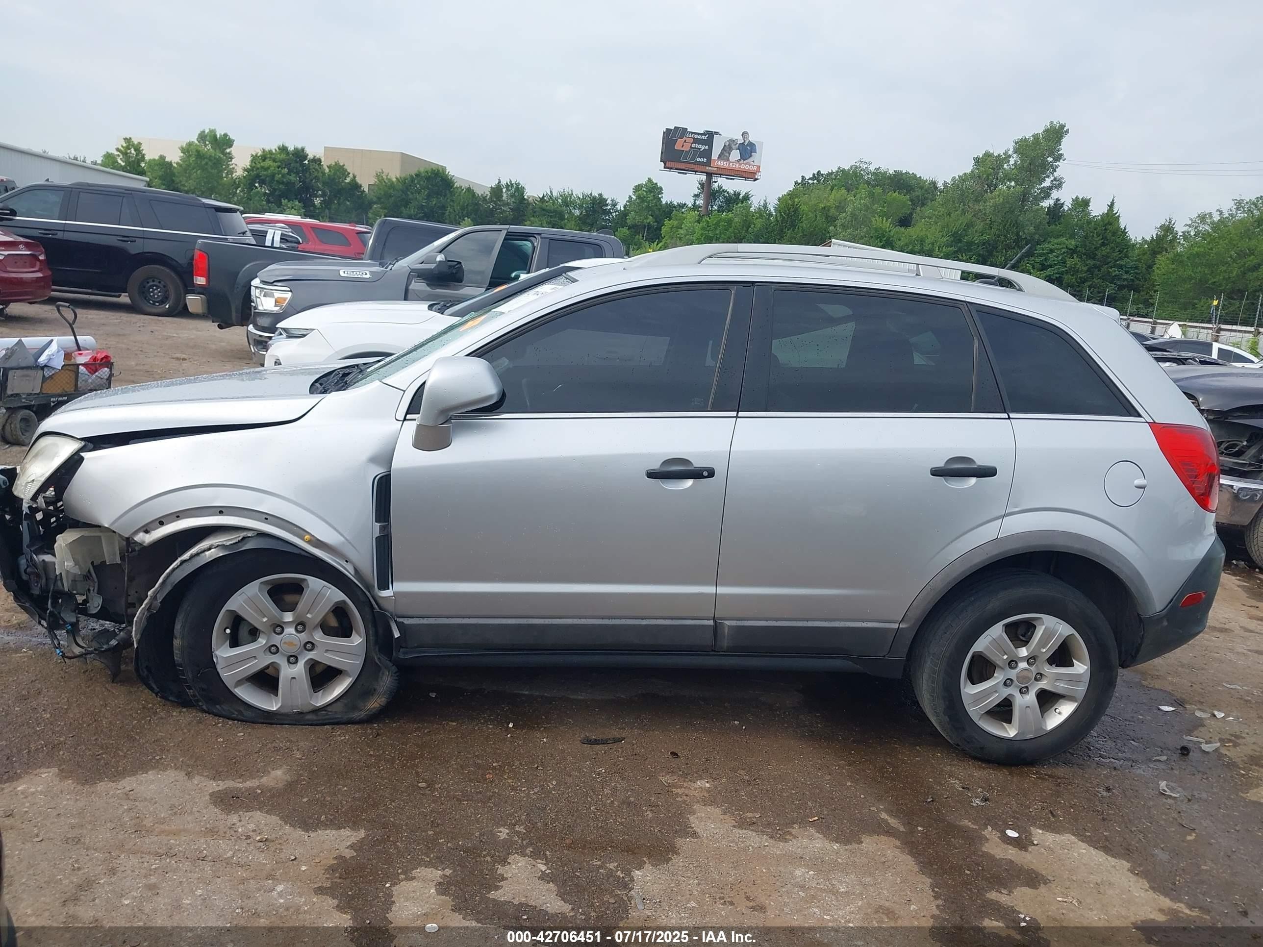 2014 Chevrolet Captiva Sport 2ls Silver vin: 3GNAL2EK0ES603541