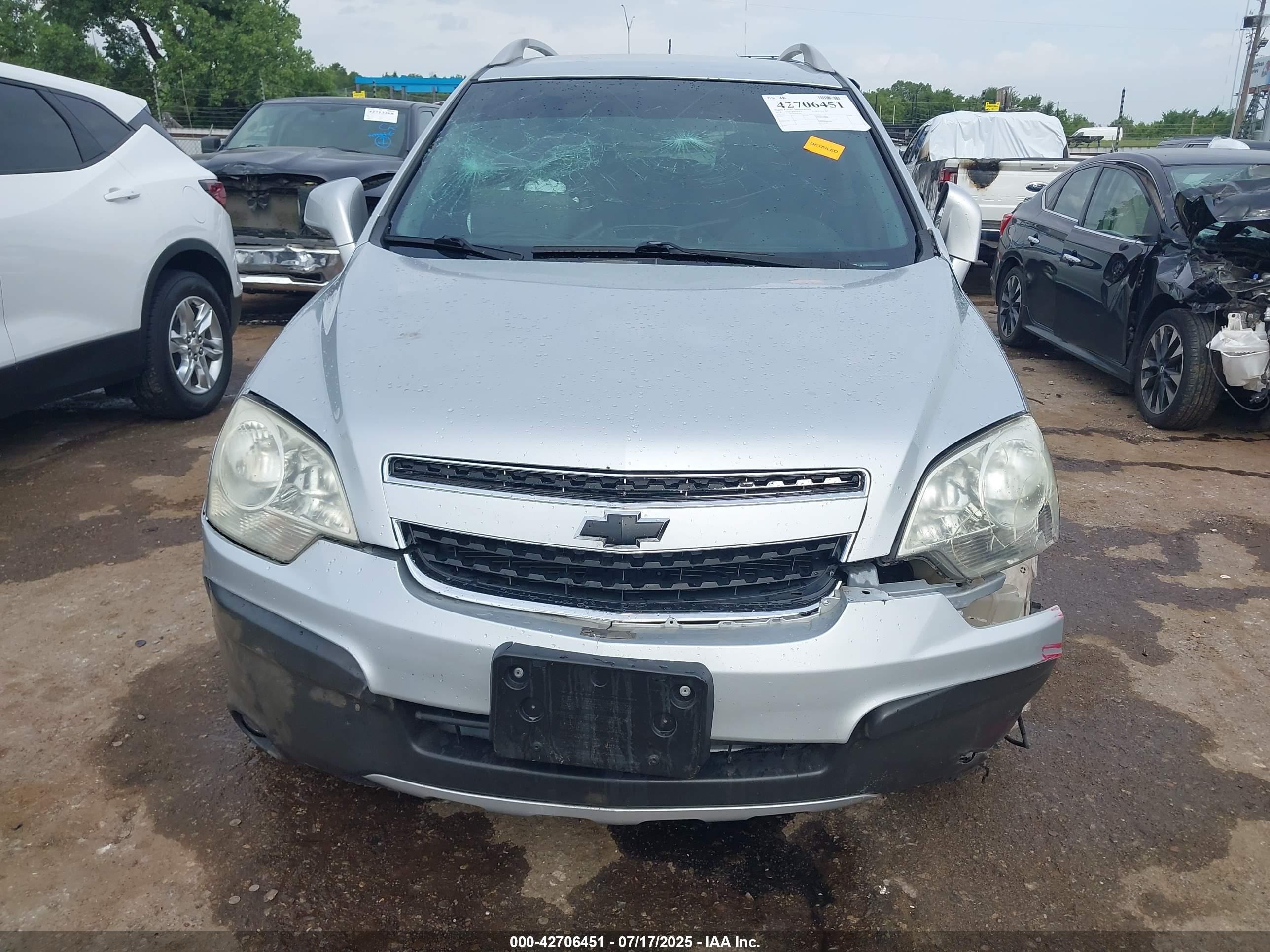2014 Chevrolet Captiva Sport 2ls Silver vin: 3GNAL2EK0ES603541