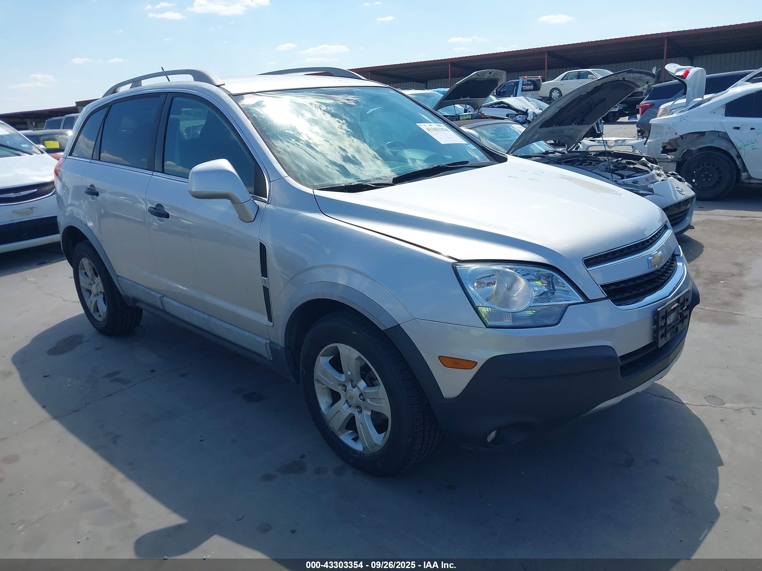 2014 Chevrolet Captiva Sport 2ls Silver vin: 3GNAL2EK0ES657647