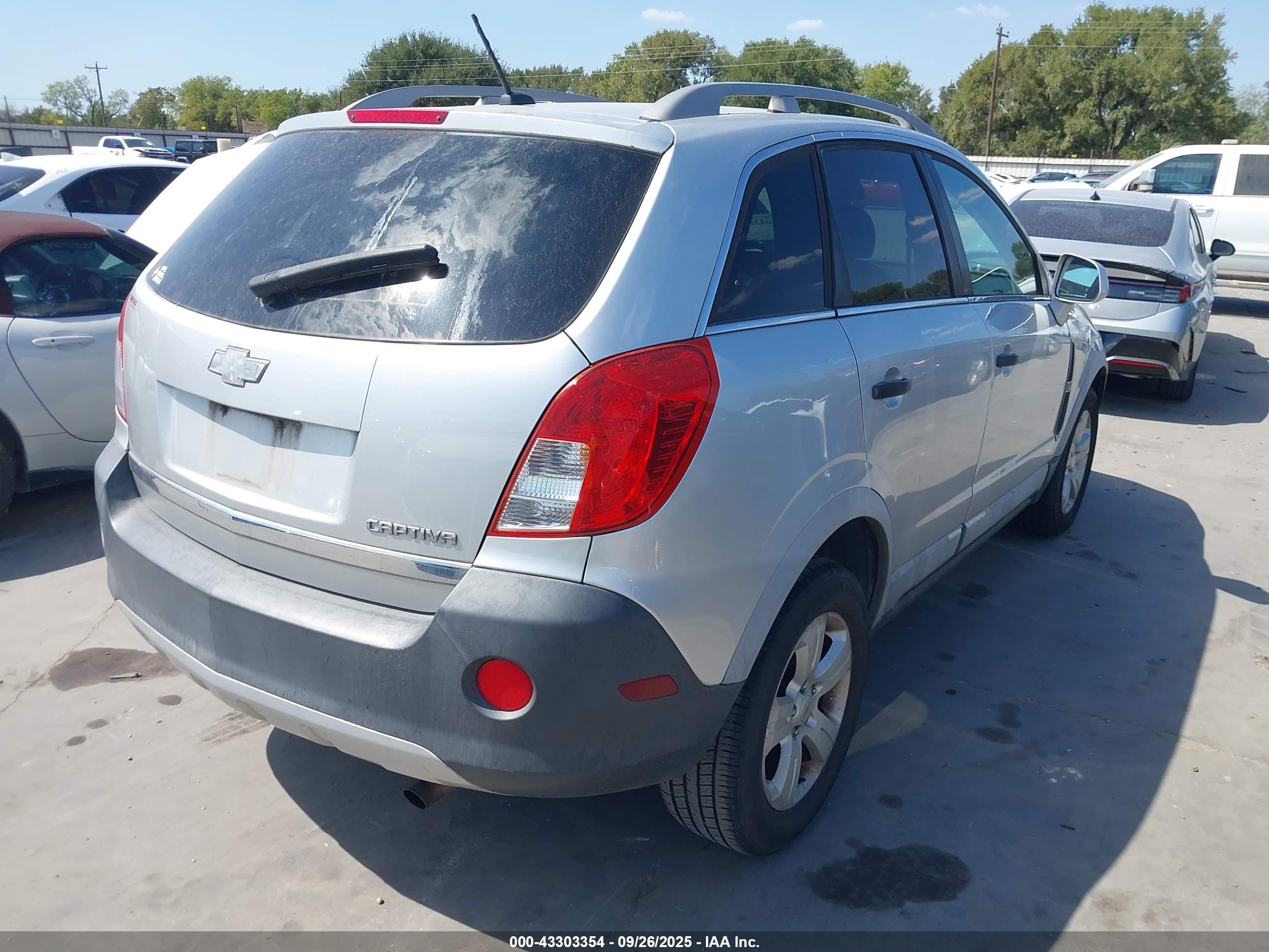 2014 Chevrolet Captiva Sport 2ls Silver vin: 3GNAL2EK0ES657647