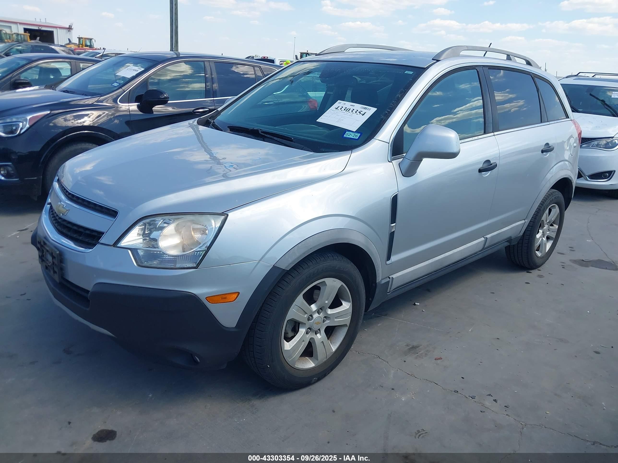 2014 Chevrolet Captiva Sport 2ls Silver vin: 3GNAL2EK0ES657647