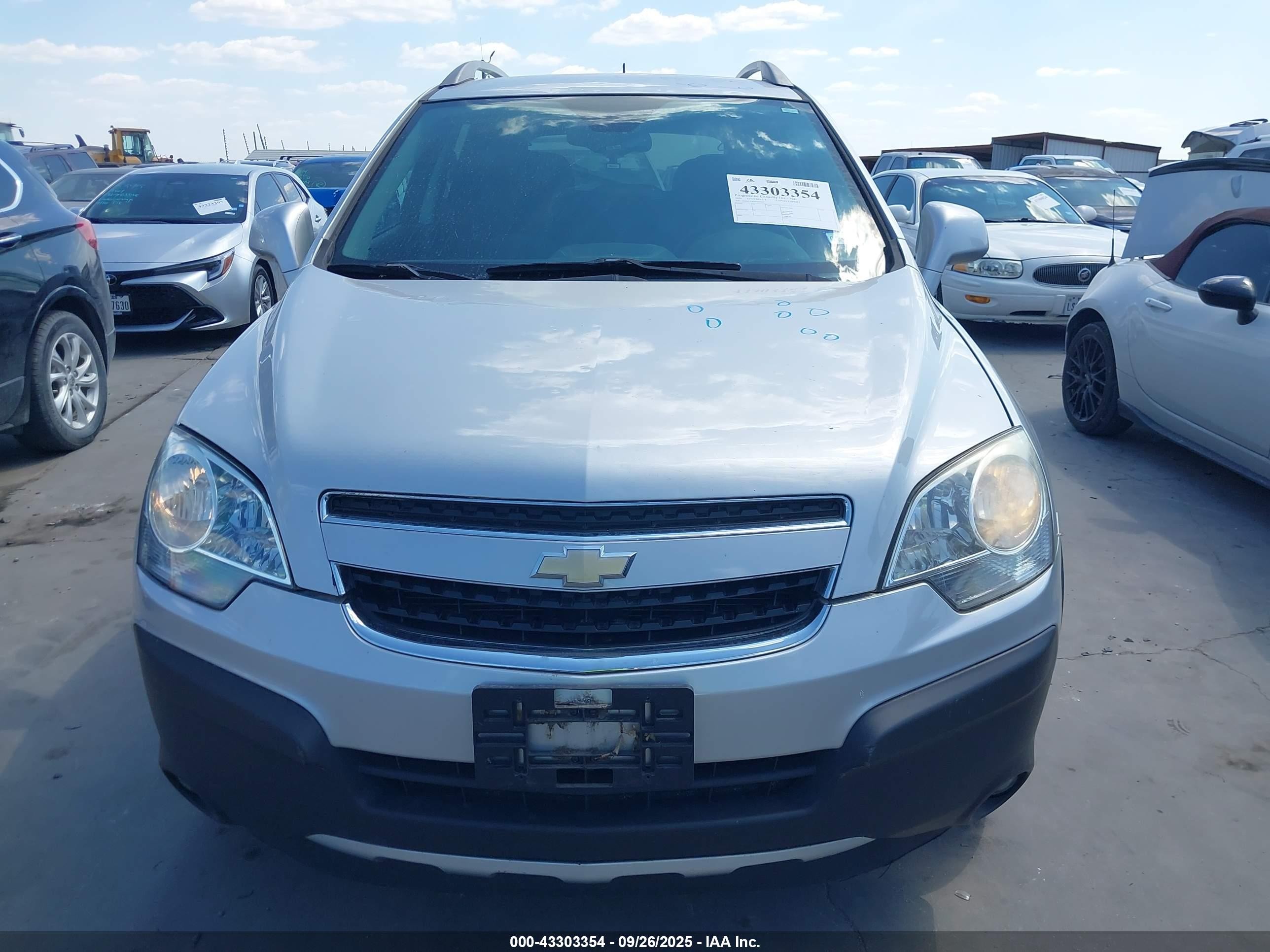 2014 Chevrolet Captiva Sport 2ls Silver vin: 3GNAL2EK0ES657647