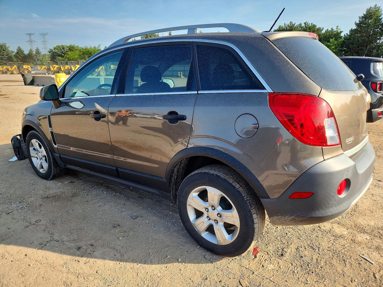2014 Chevrolet Captiva Ls Gray vin: 3GNAL2EK0ES670382