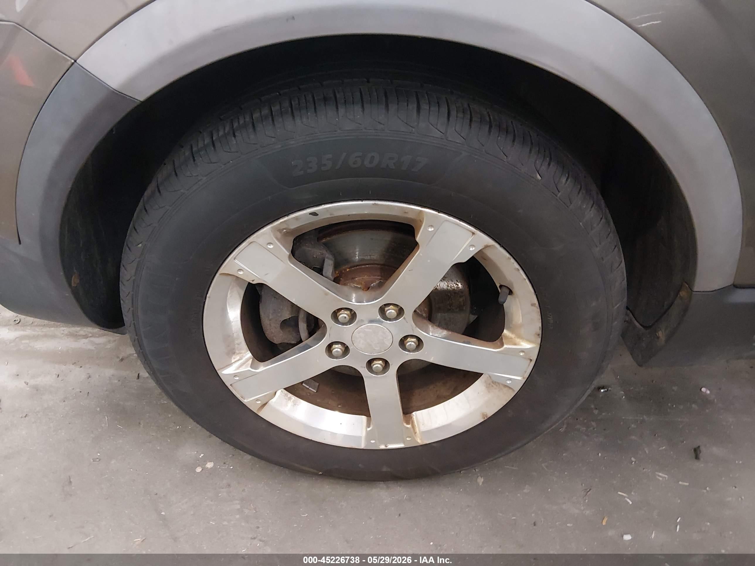 2012 Chevrolet Captiva Sport 2ls Gray vin: 3GNAL2EK1CS570496