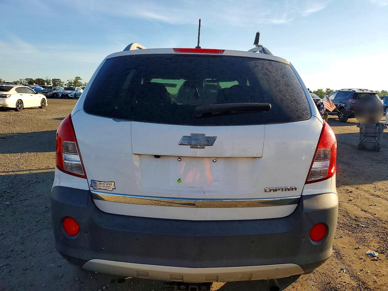2013 Chevrolet Captiva Ls White vin: 3GNAL2EK1DS626096