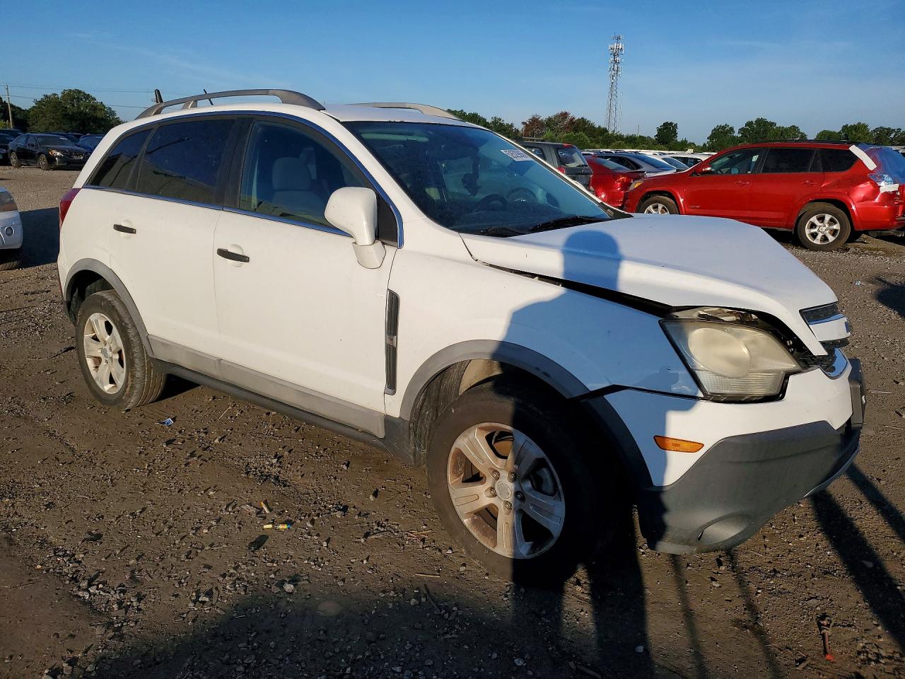 2013 Chevrolet Captiva Ls White vin: 3GNAL2EK1DS626096
