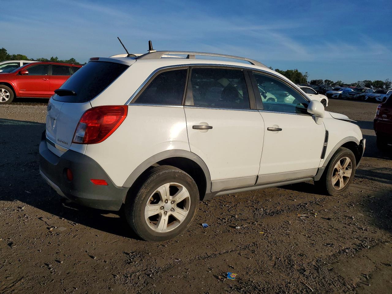 2013 Chevrolet Captiva Ls White vin: 3GNAL2EK1DS626096