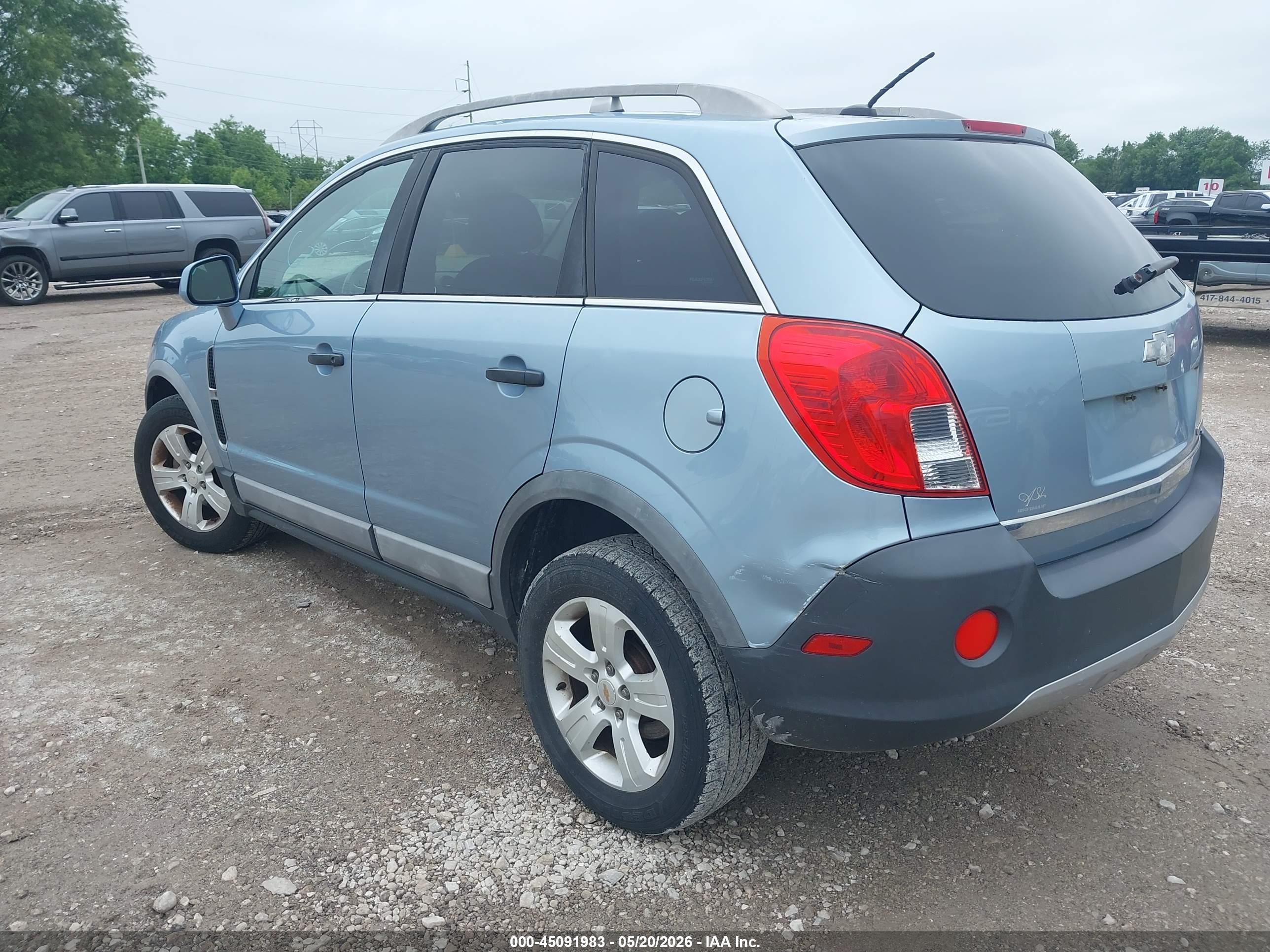 2013 Chevrolet Captiva Sport 2ls Blue vin: 3GNAL2EK1DS628446