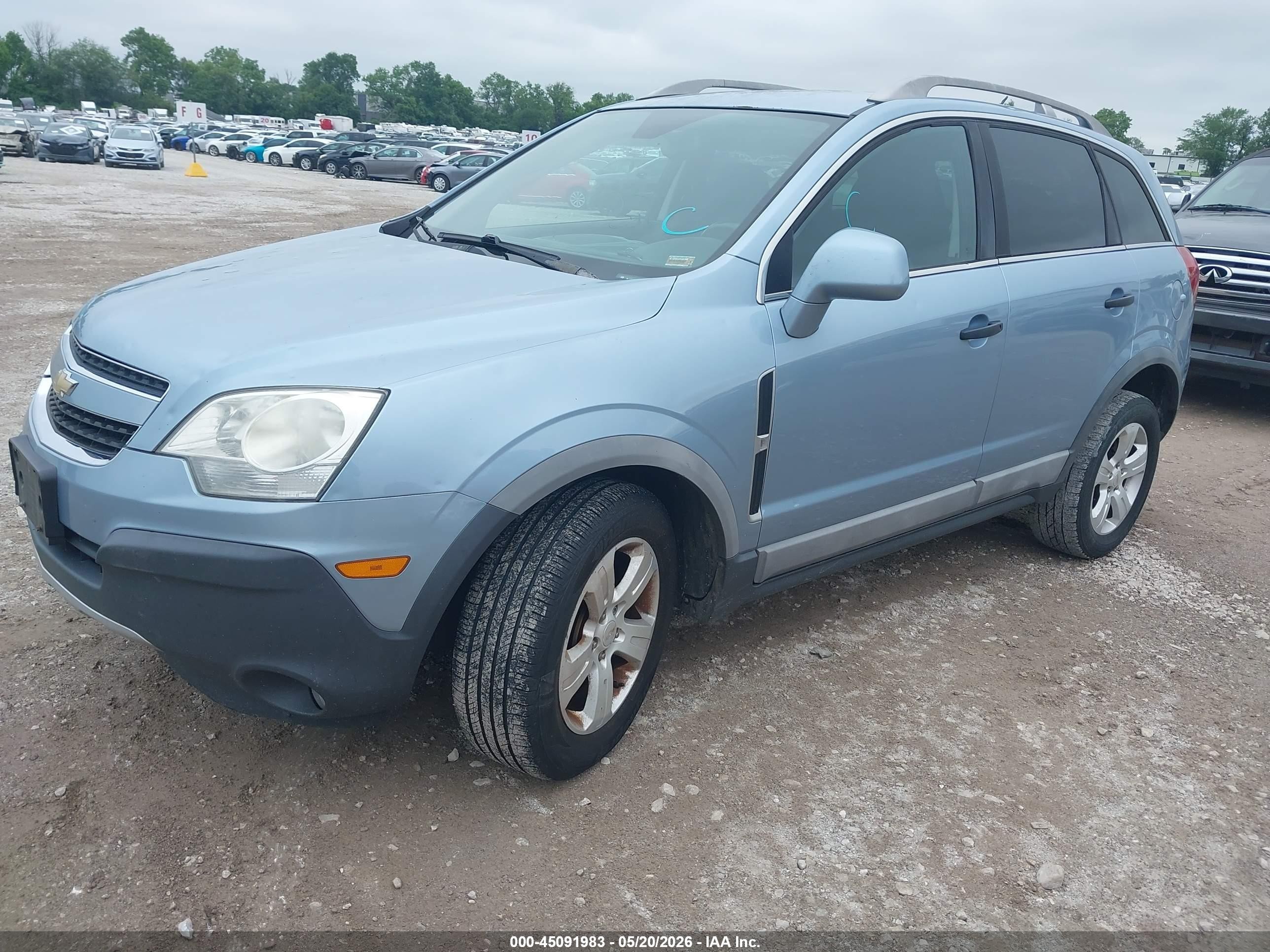 2013 Chevrolet Captiva Sport 2ls Blue vin: 3GNAL2EK1DS628446